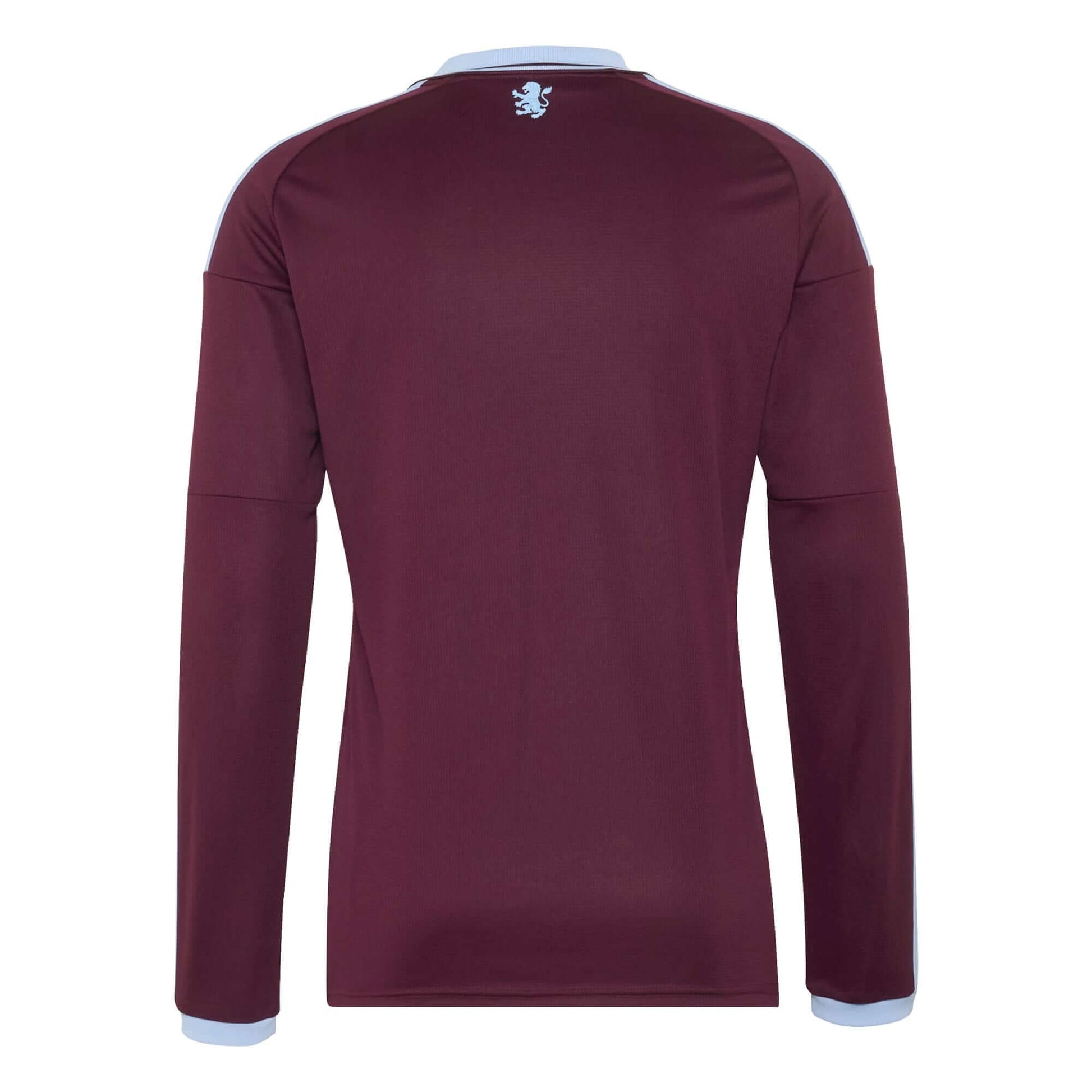 adidas 2026-27 Aston Villa Men's Stadium Home Long-Sleeve Soccer Jersey (Back)