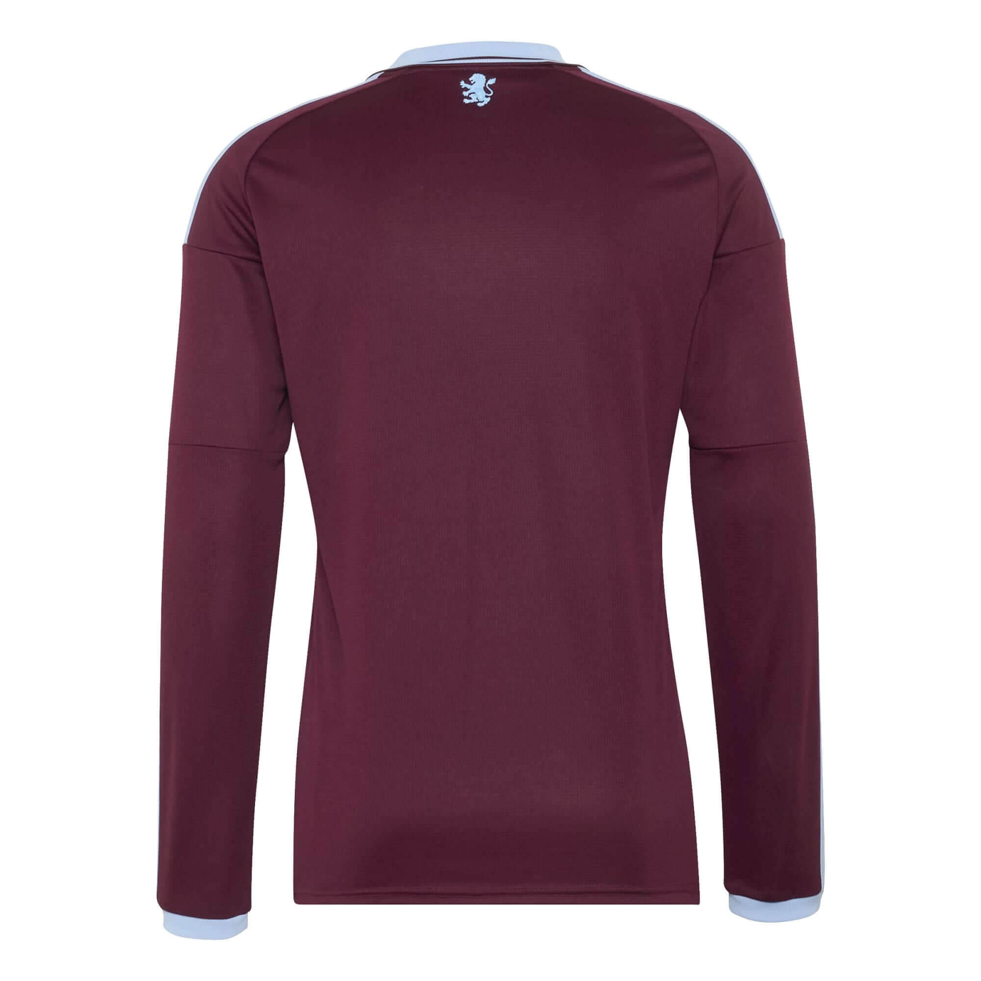 adidas 2026-27 Aston Villa Men's Stadium Home Long-Sleeve Soccer Jersey (Back)