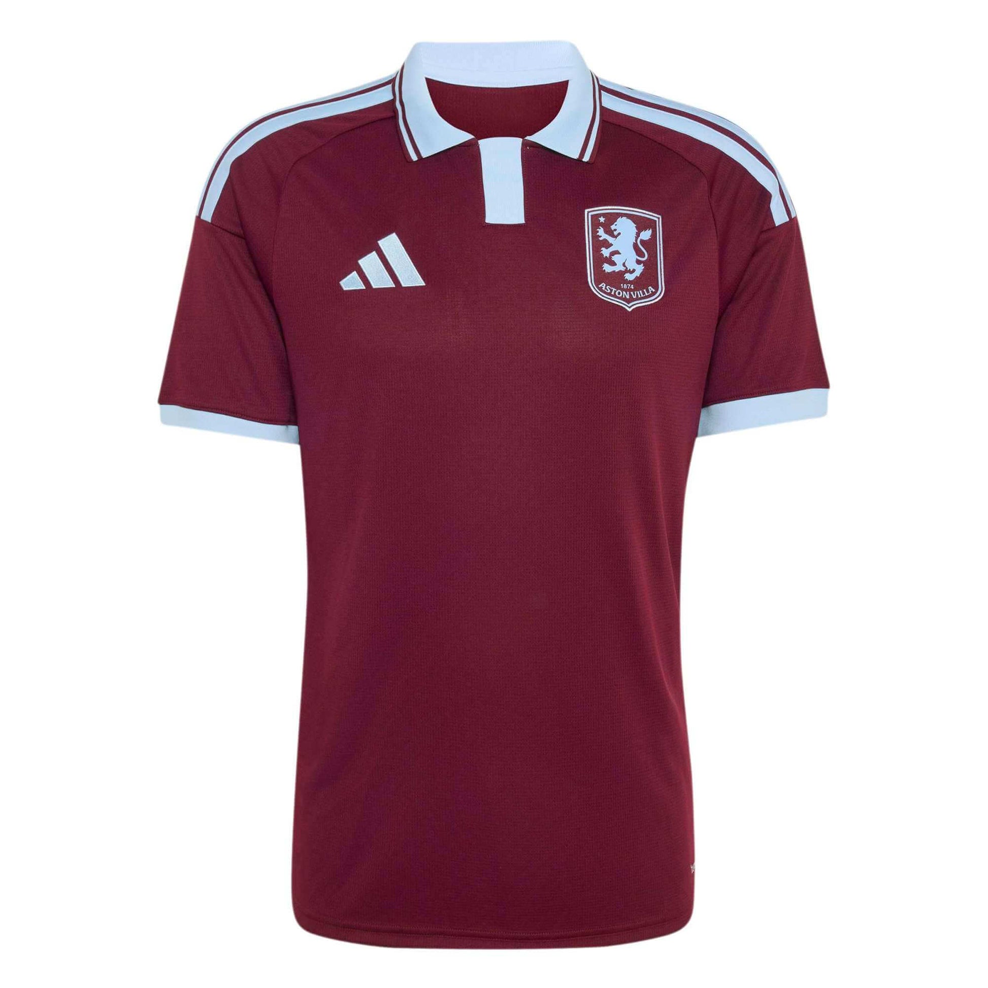 adidas 2026-27 Aston Villa Men's Stadium Home Soccer Jersey (Front)