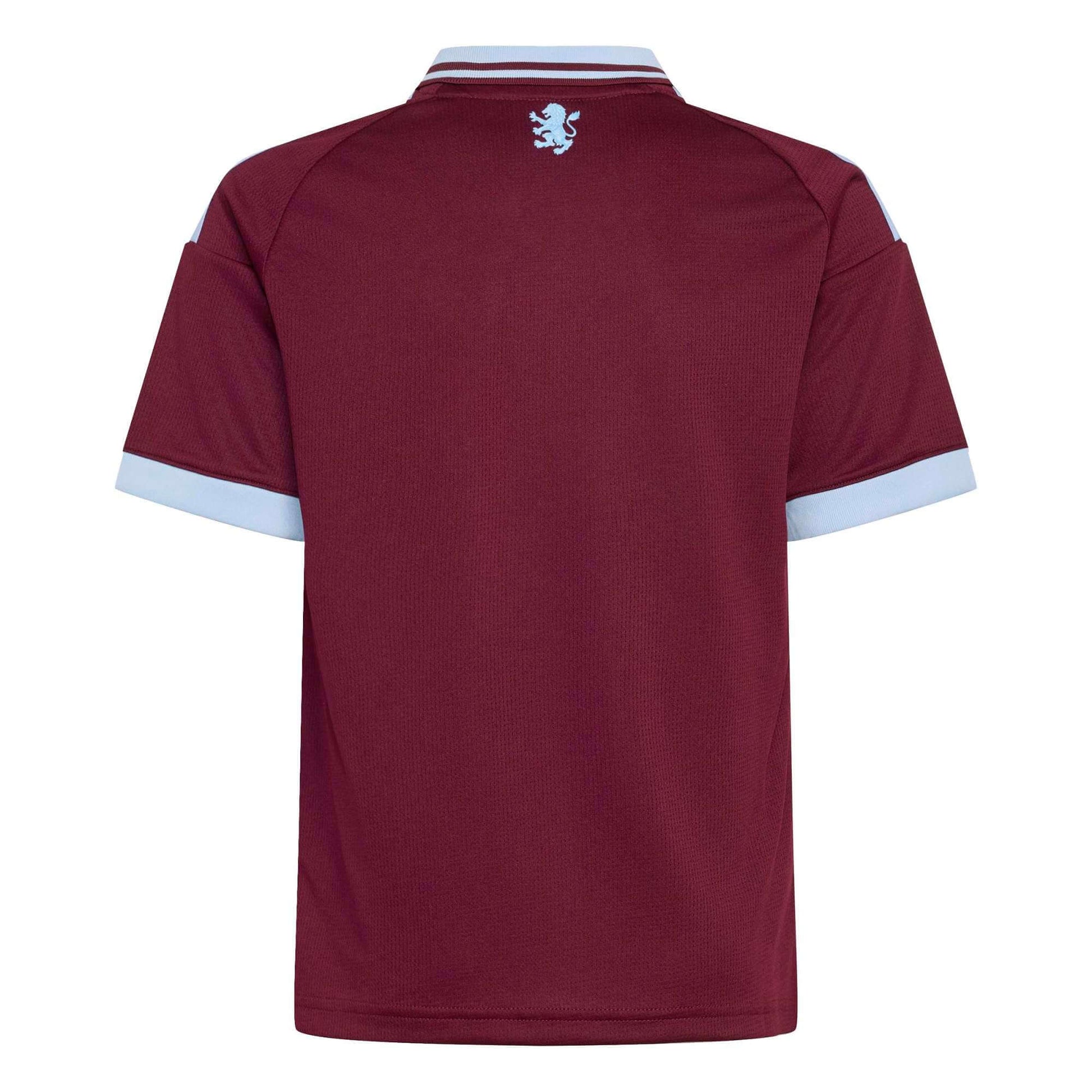 adidas 2026-27 Aston Villa Youth Stadium Home Soccer Jersey (Back)