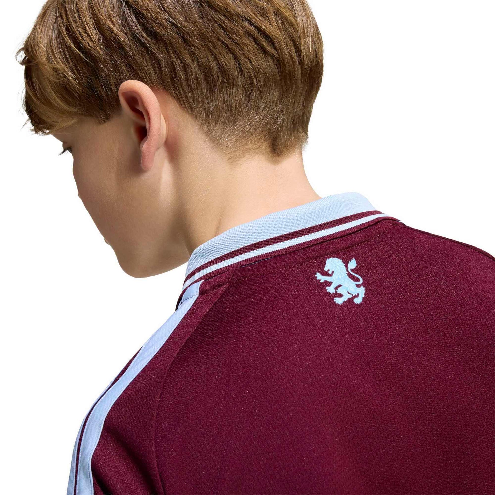 adidas 2026-27 Aston Villa Youth Stadium Home Soccer Jersey (Detail 2)