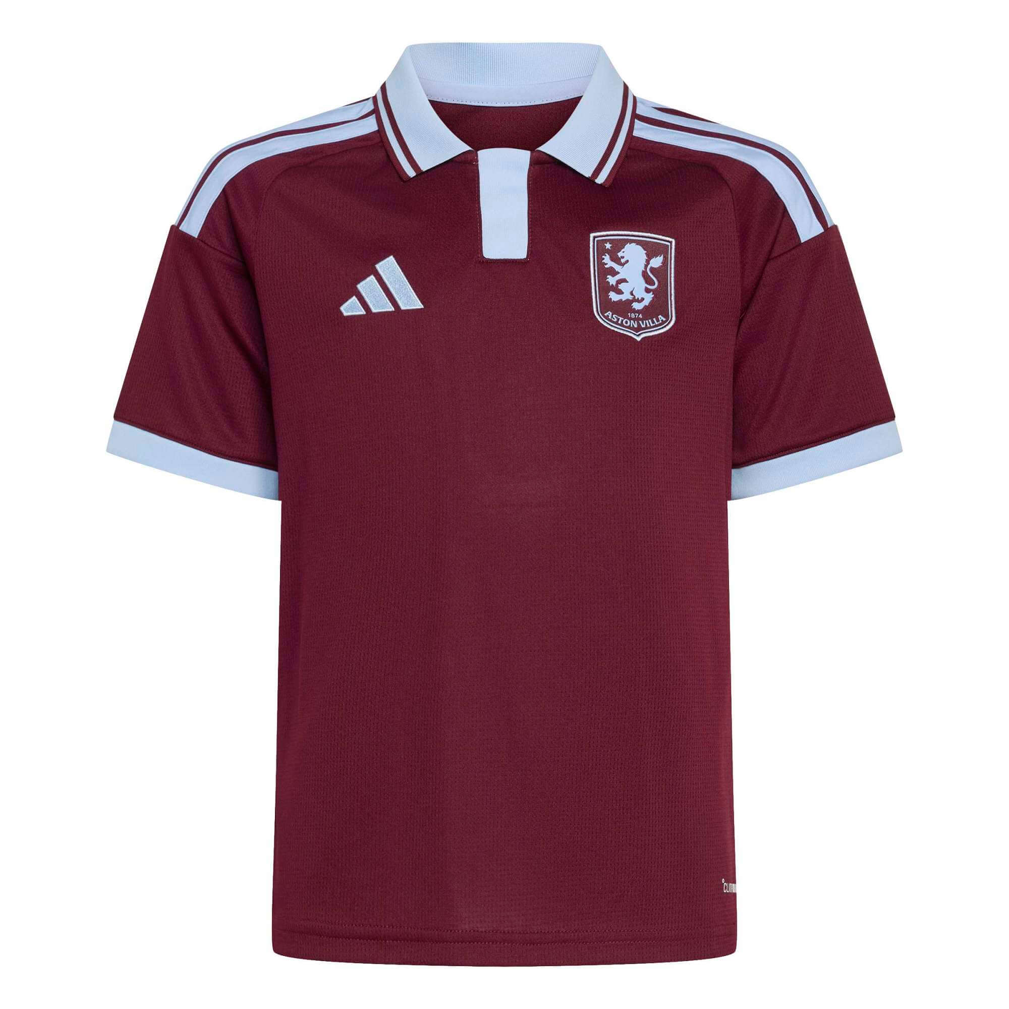 adidas 2026-27 Aston Villa Youth Stadium Home Soccer Jersey (Front)