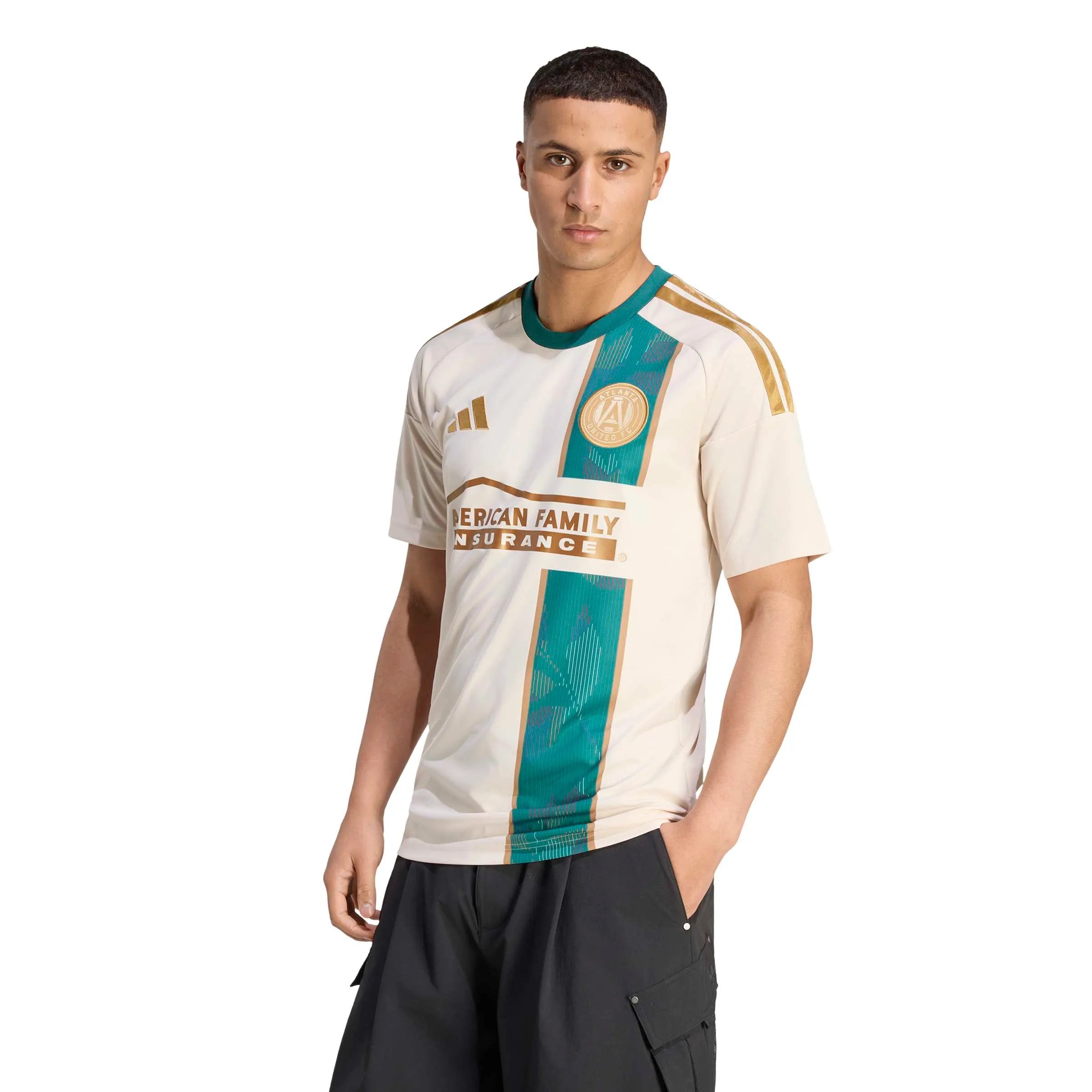 adidas 2026-27 Atlanta United Men's Stadium Away Soccer Jersey (Model - Front)