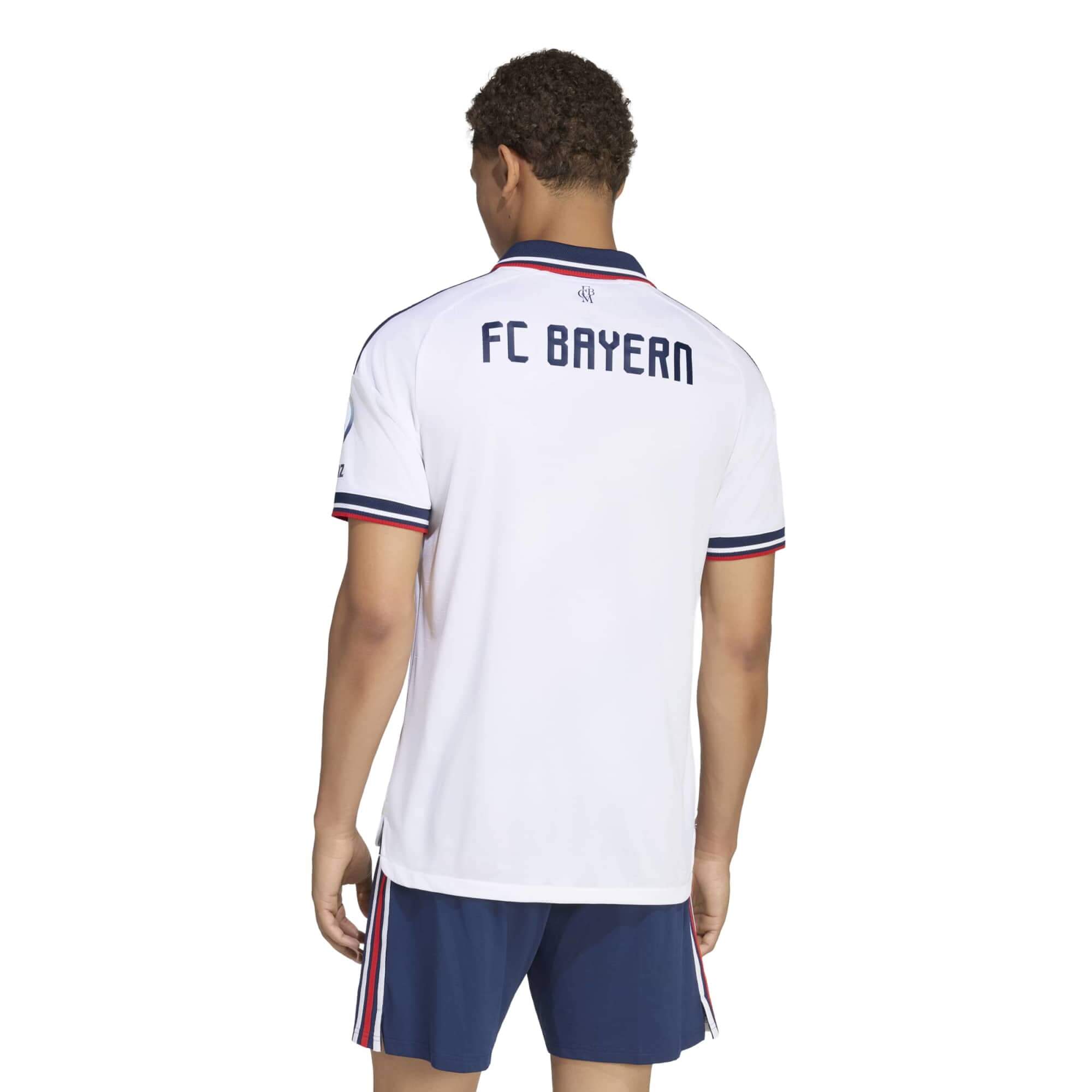 adidas 2026-27 Bayern Munich Men's Authentic Away Soccer Jersey (Model - Back)