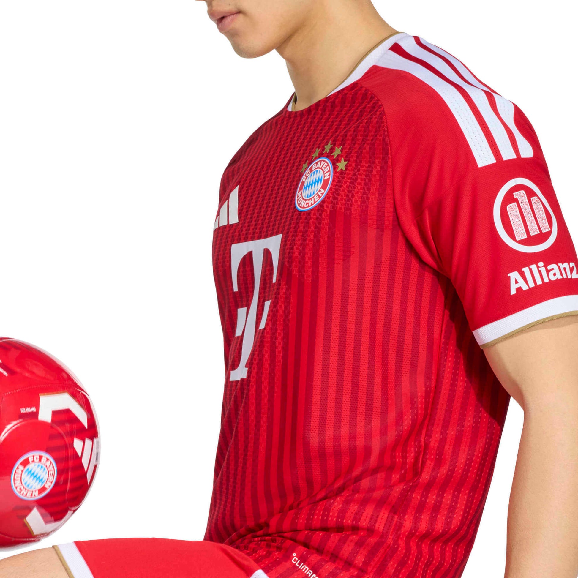 adidas 2026-27 Bayern Munich Men's Authentic Home Soccer Jersey (Detail 2)