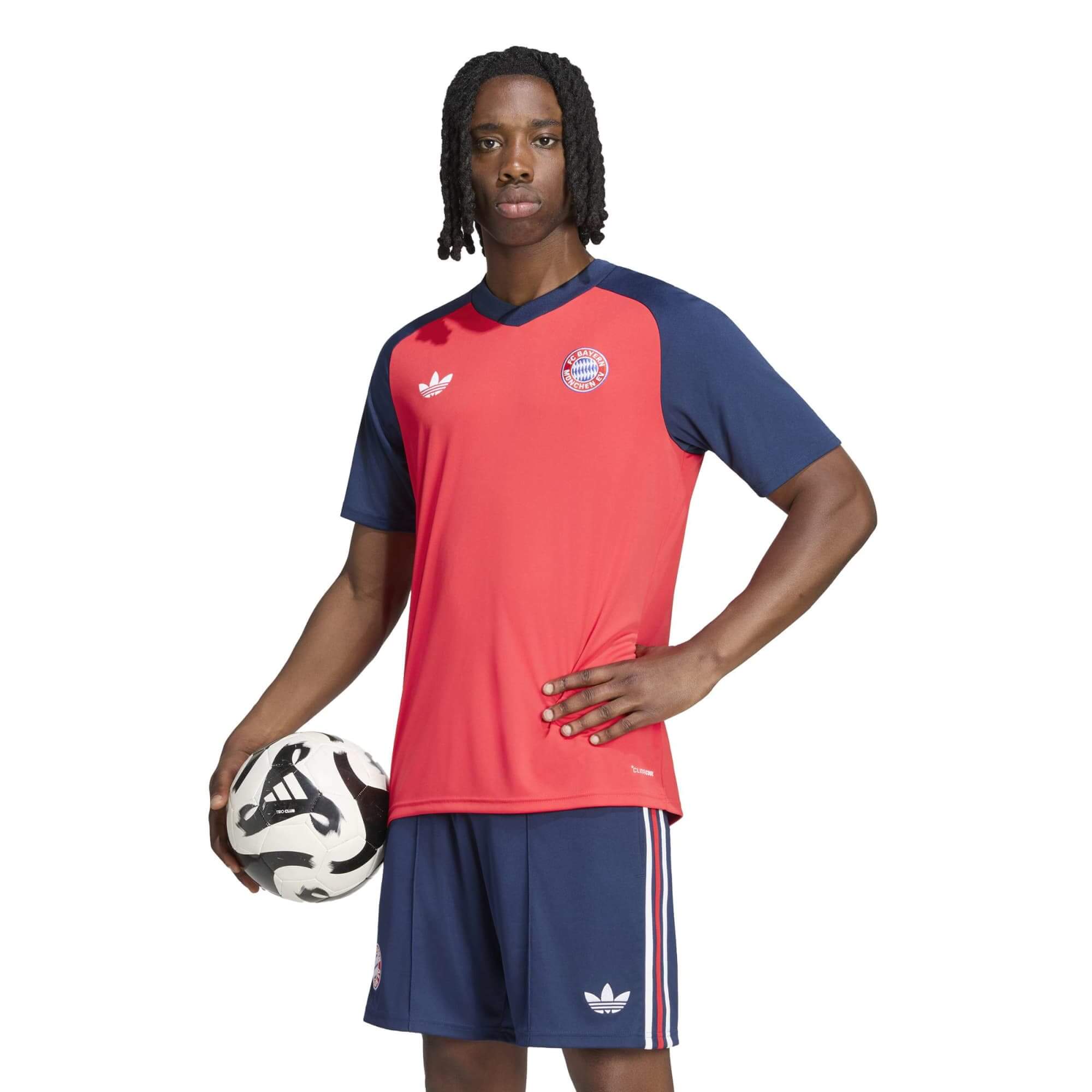adidas 2026-27 Bayern Munich Men's Away Pre-Match Soccer Jersey