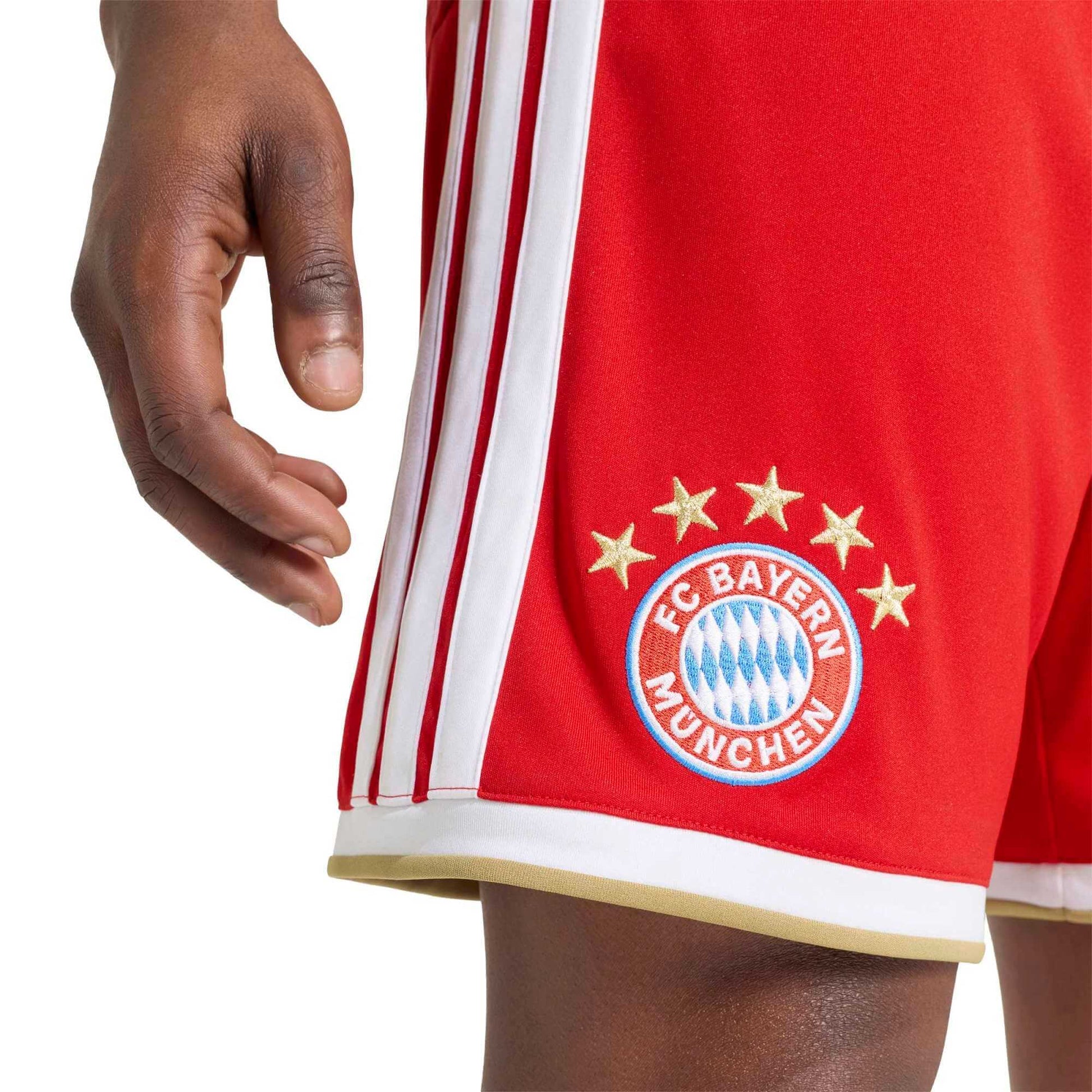 adidas 2026-27 Bayern Munich Men's Home Shorts (Detail 1)