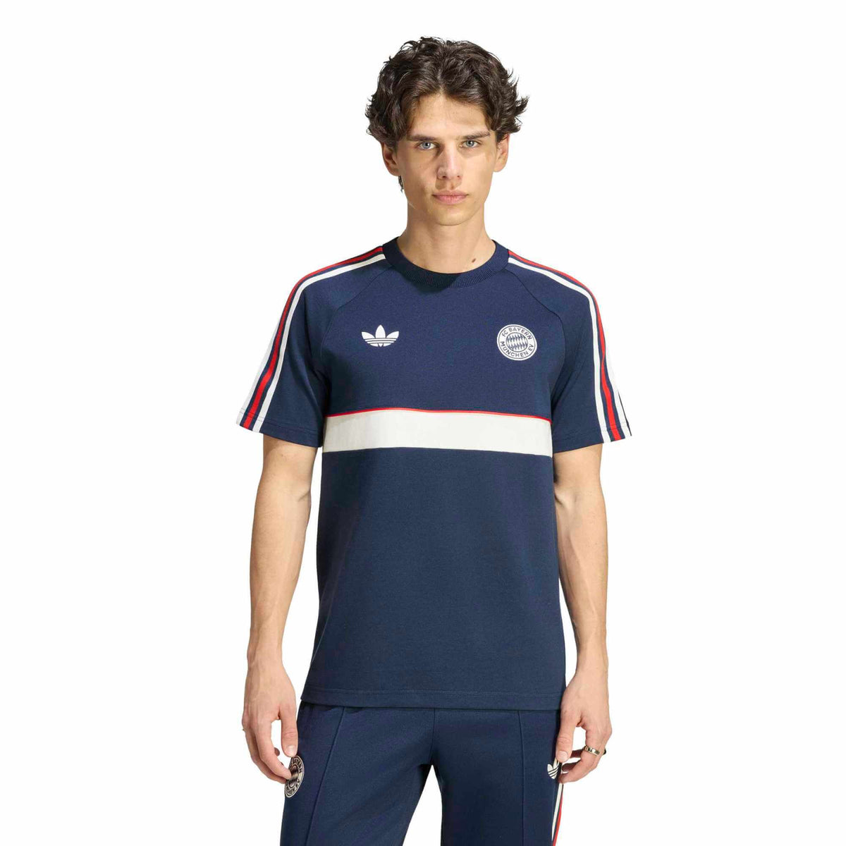 adidas 2026-27 Bayern Munich Men's Originals Tee (Model - Front)