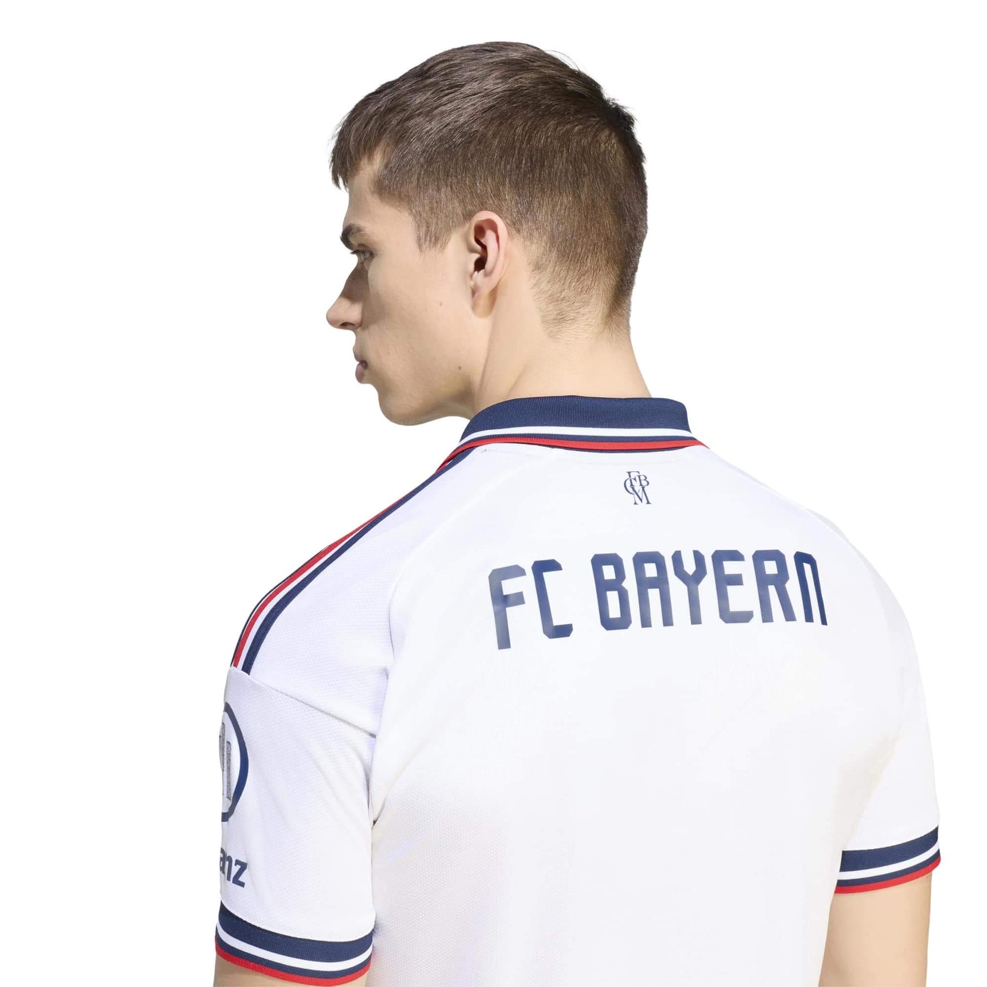 adidas 2026-27 Bayern Munich Men's Stadium Away Soccer Jersey (Detail 2)