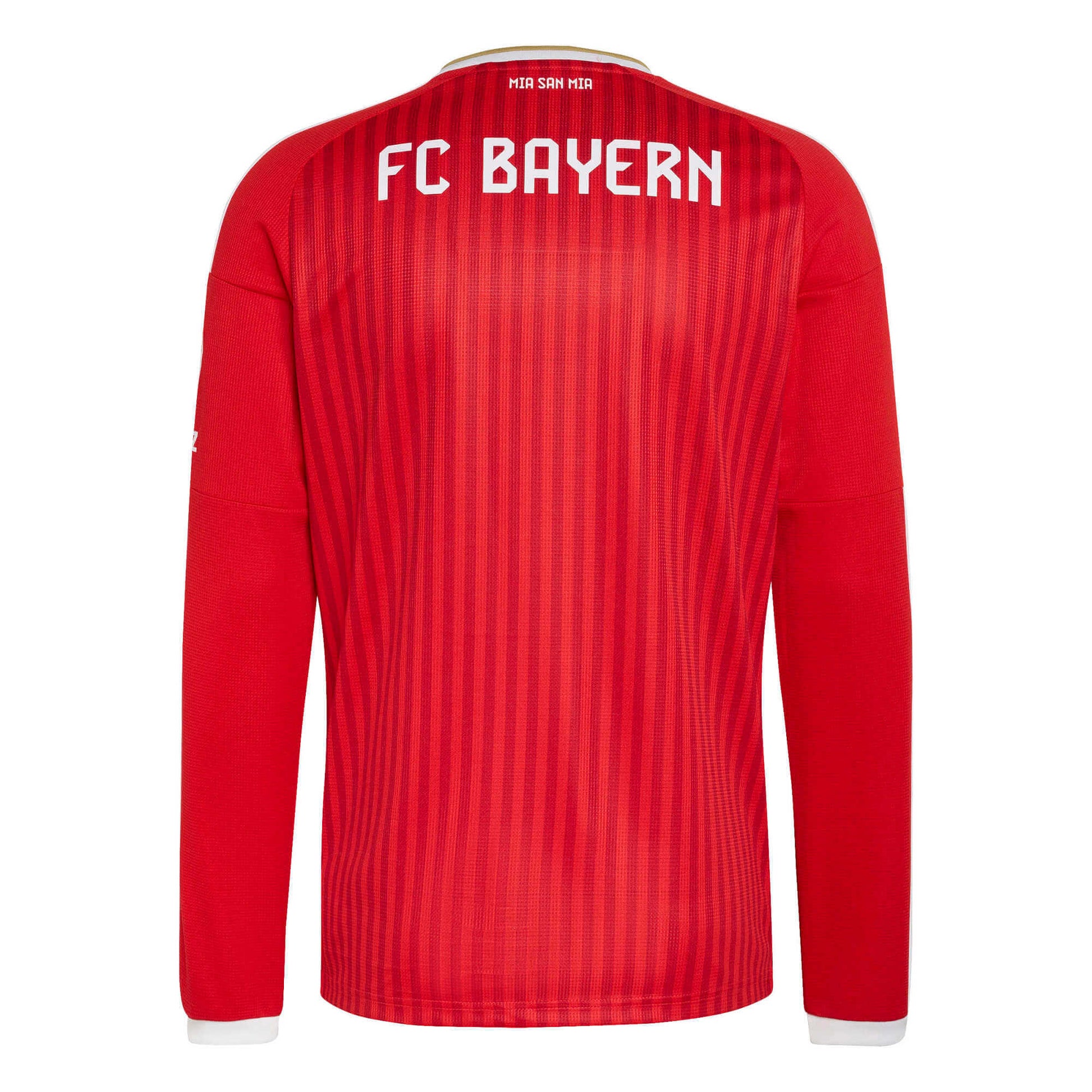 adidas 2026-27 Bayern Munich Men's Stadium Home Long-Sleeve Jersey (Back)