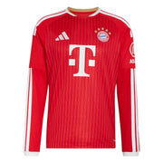 adidas 2026-27 Bayern Munich Men's Stadium Home Long-Sleeve Jersey (Front)