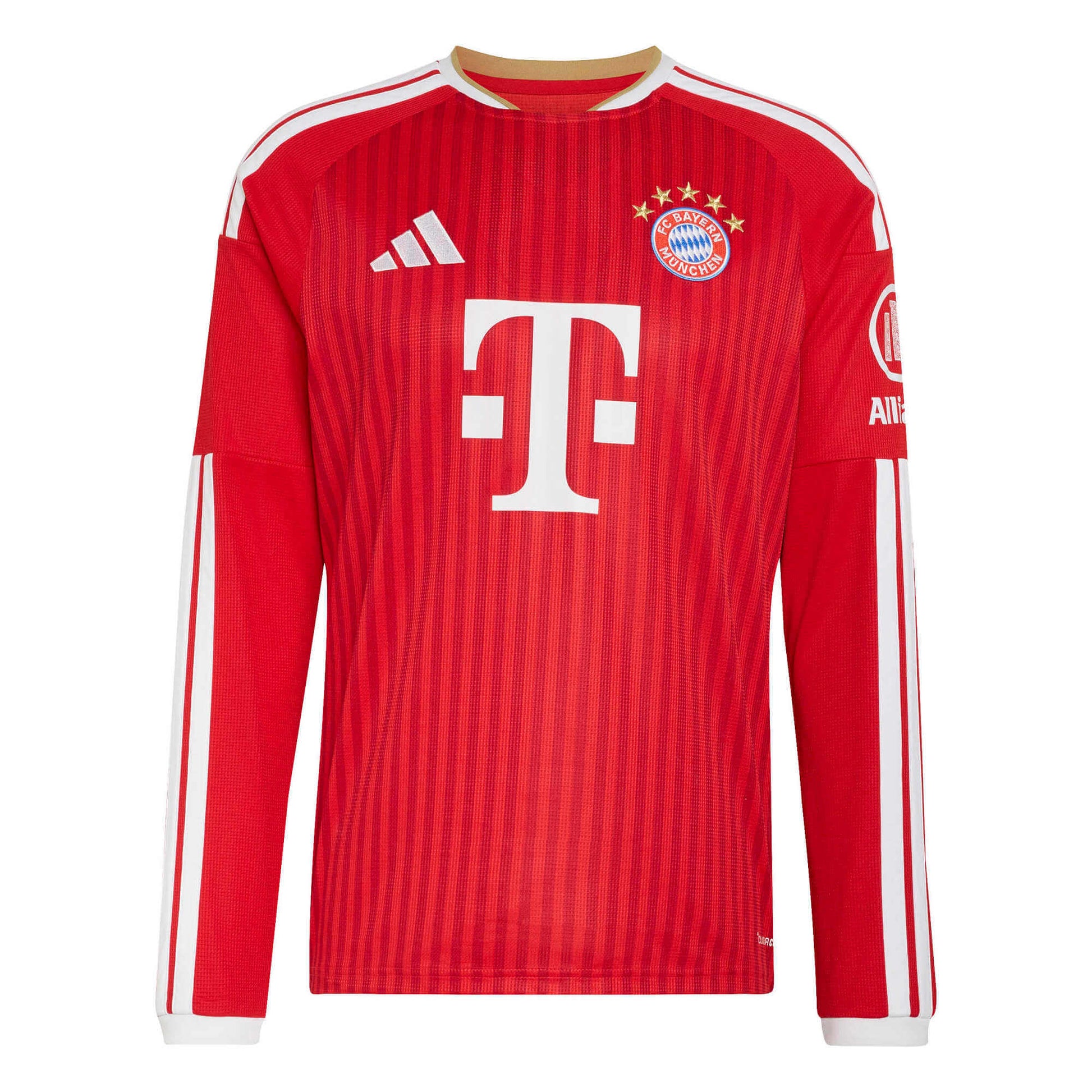 adidas 2026-27 Bayern Munich Men's Stadium Home Long-Sleeve Jersey (Front)