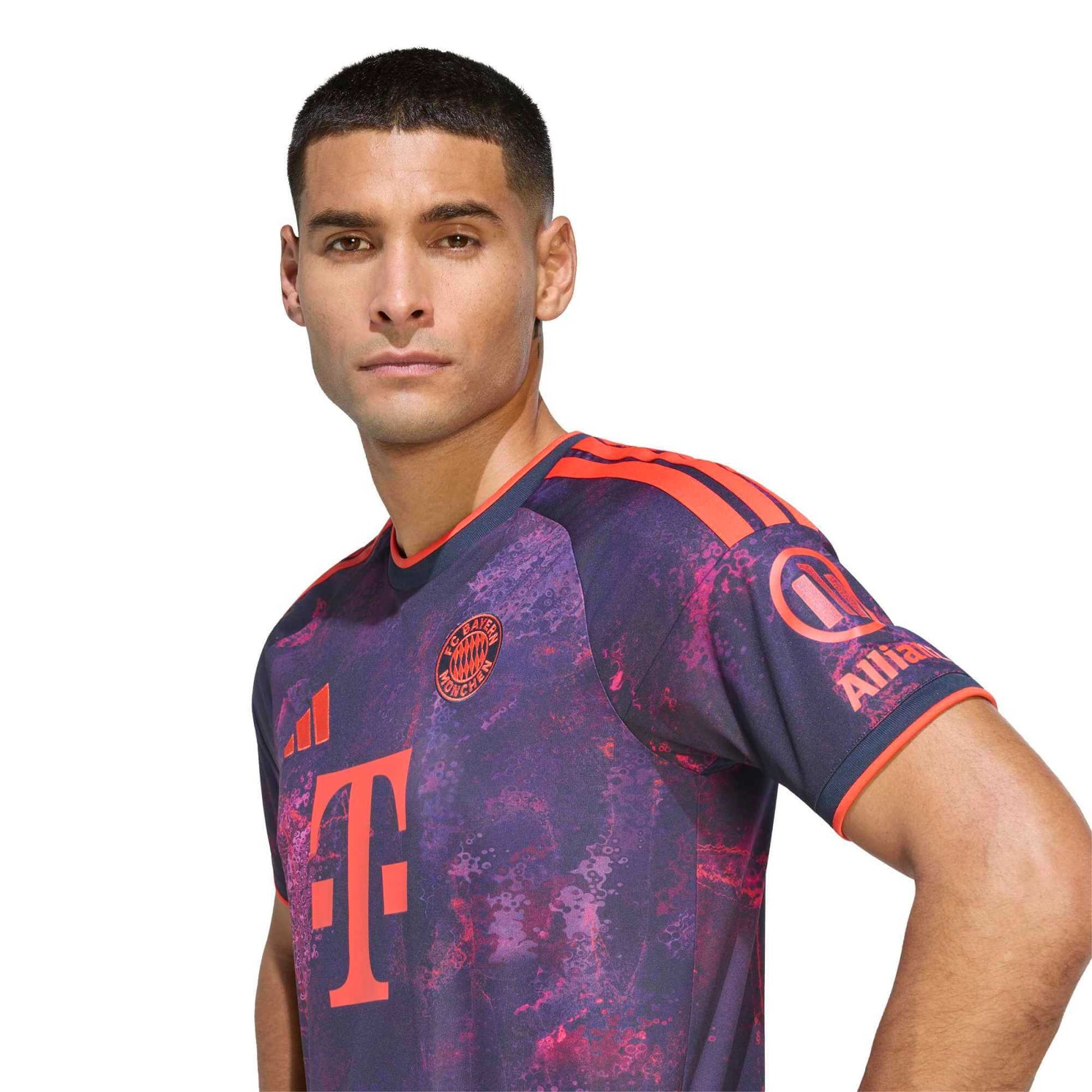adidas 2026-27 Bayern Munich Men's Stadium Third Soccer Jersey (Detail 1)