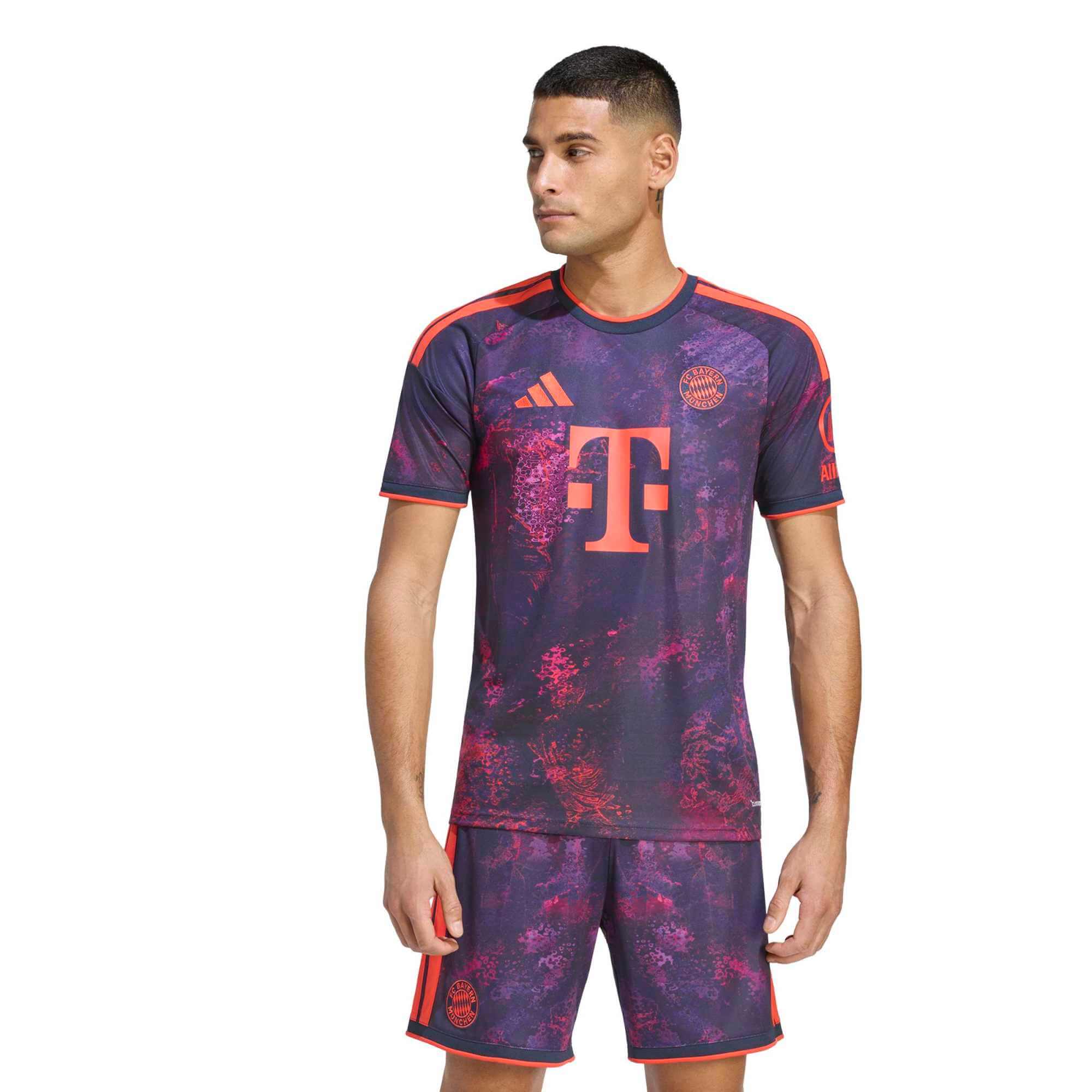 adidas 2026-27 Bayern Munich Men's Stadium Third Soccer Jersey (Model - Front)