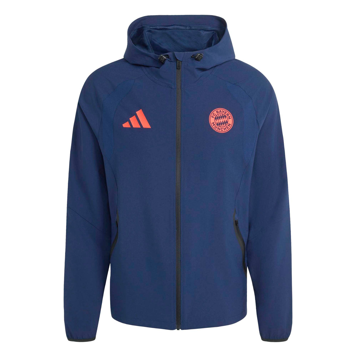 adidas 2026-27 Bayern Munich Men's Tiro Travel Windbreaker (Front)