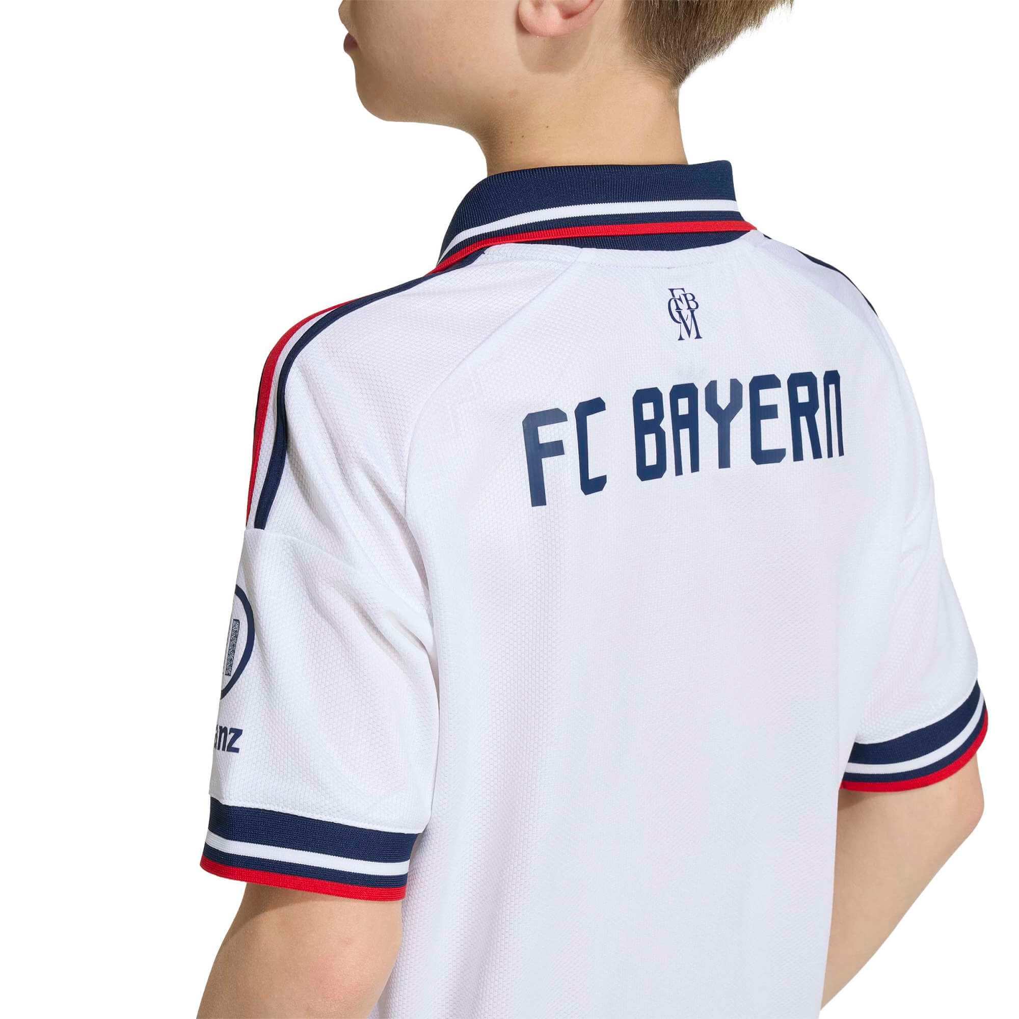 adidas 2026-27 Bayern Munich Youth Stadium Away Soccer Jersey (Detail 2)