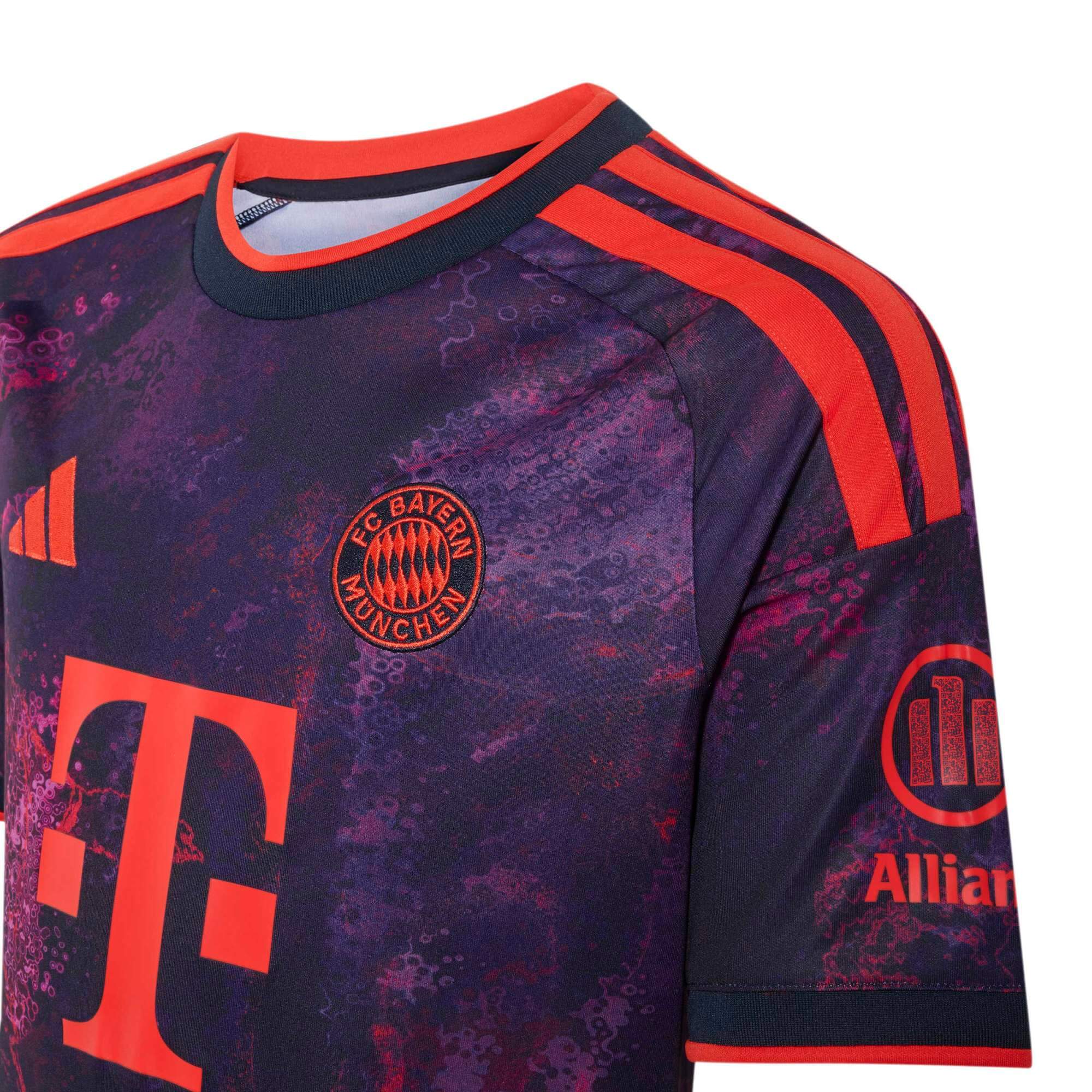 adidas 2026-27 Bayern Munich Youth Stadium Third Soccer Jersey (Detail 1)