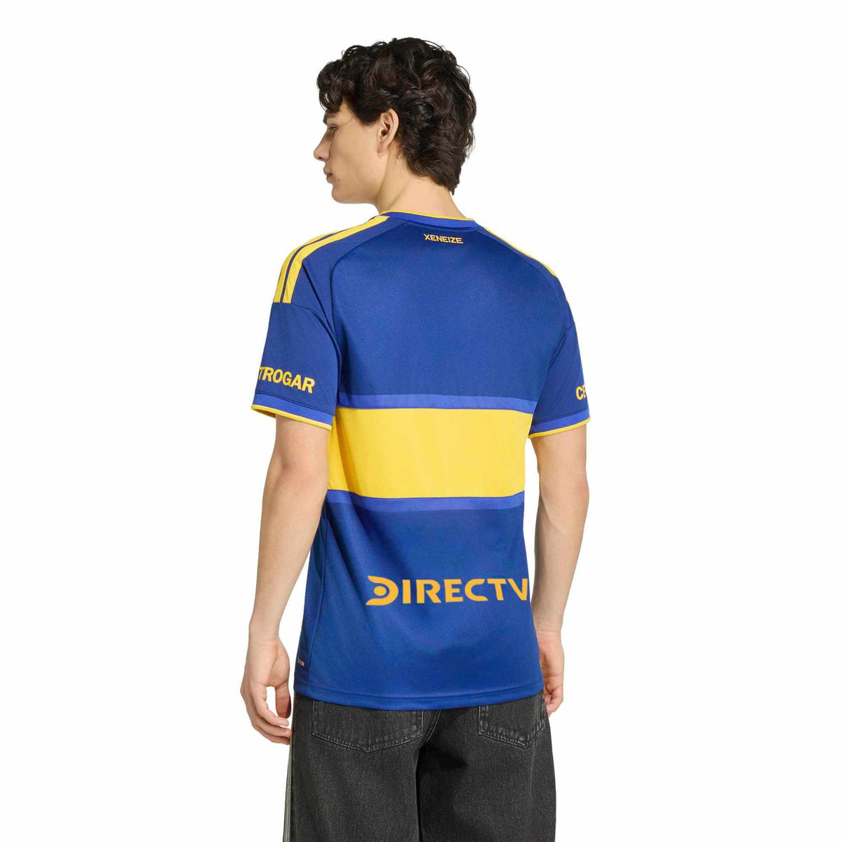 adidas 2026-27 Boca Juniors Men's Stadium Home Soccer Jersey (Model - Back)