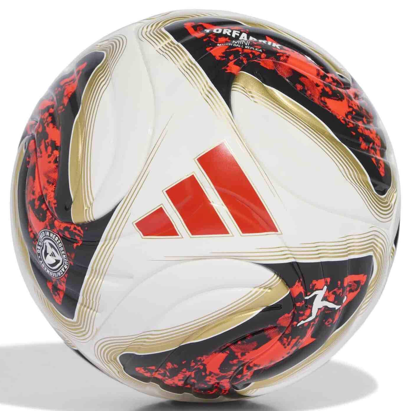 adidas 2026-27 Bundesliga Torfabrik Mini Soccer Ball (Front)