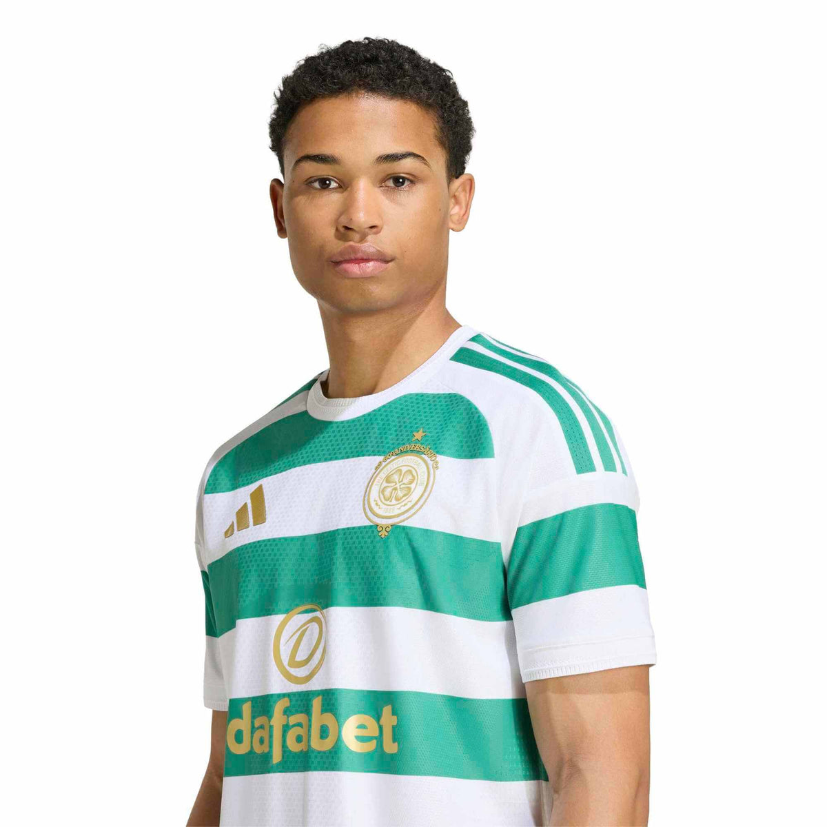 adidas 2026-27 Celtic Men's Authentic Home Soccer Jersey (Detail 1)