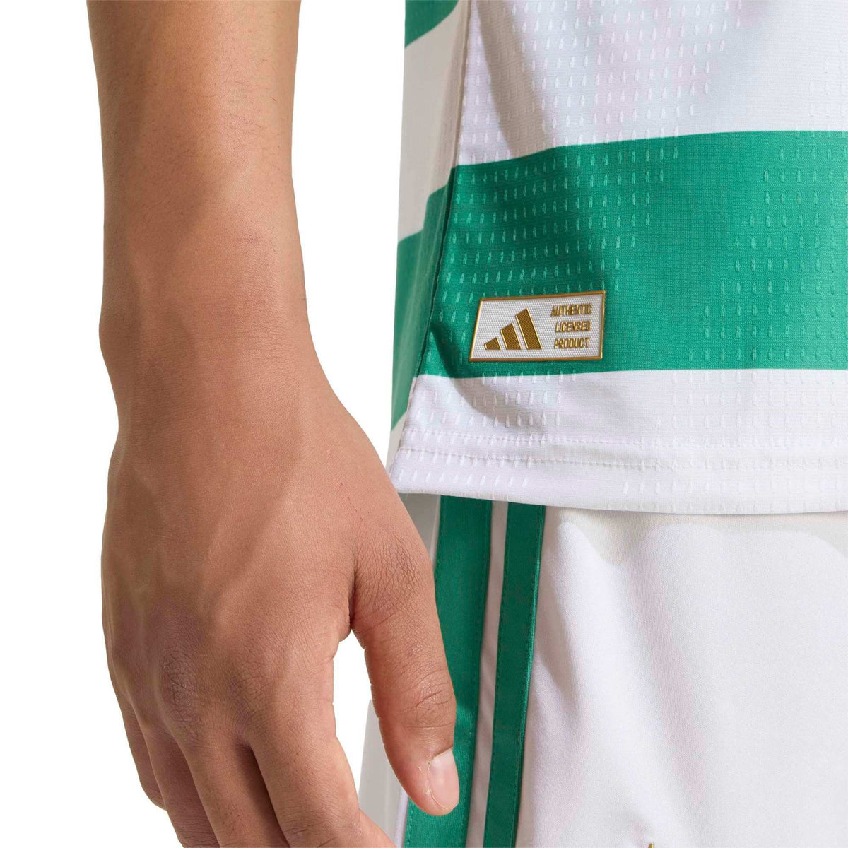 adidas 2026-27 Celtic Men's Authentic Home Soccer Jersey (Detail 2)