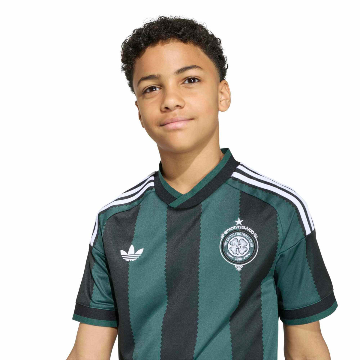 adidas 2026-27 Celtic Youth Stadium Away Soccer Jersey (Detail 1)