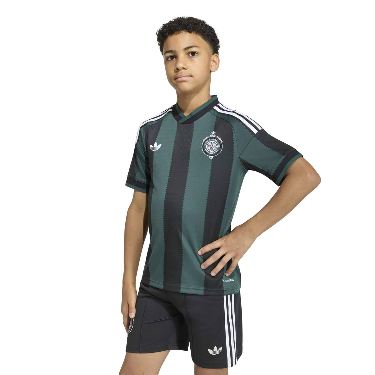 adidas 2026-27 Celtic Youth Stadium Away Soccer Jersey (Model - Front)