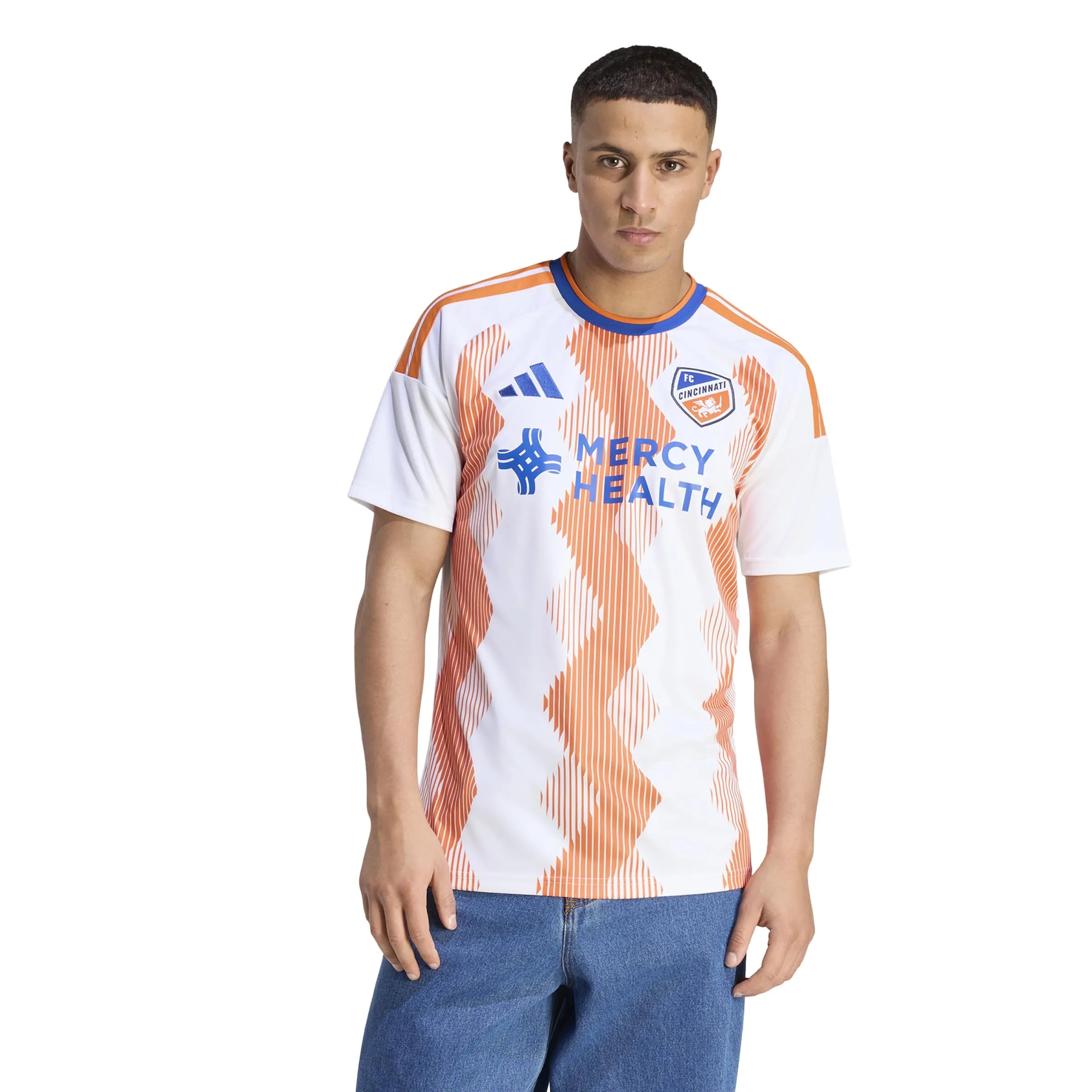 adidas 2026-27 Cincinnati Men's Stadium Away Soccer Jersey (Model - Front)