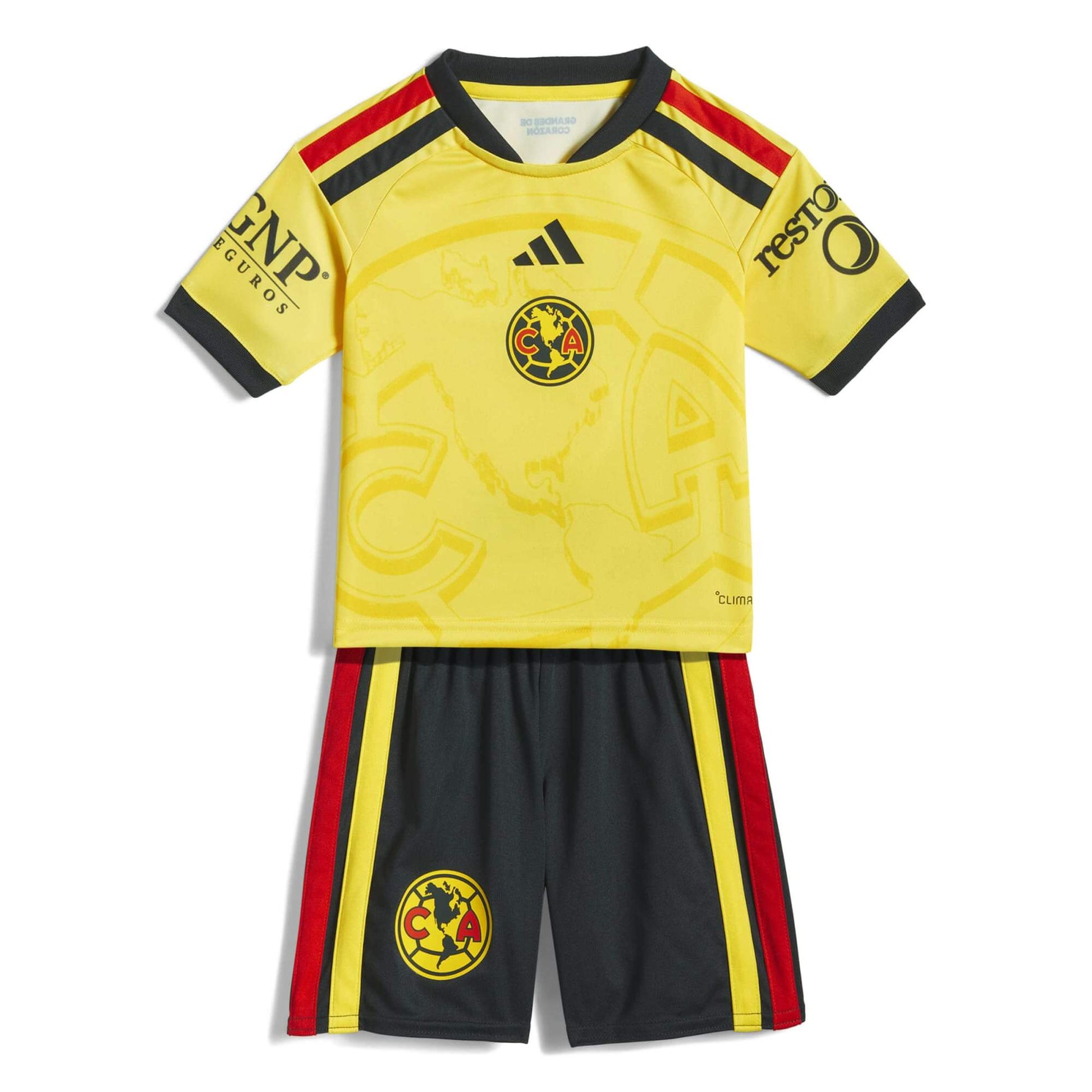 adidas 2026-27 Club America Kid's Home Mini Kit (Set - Front)