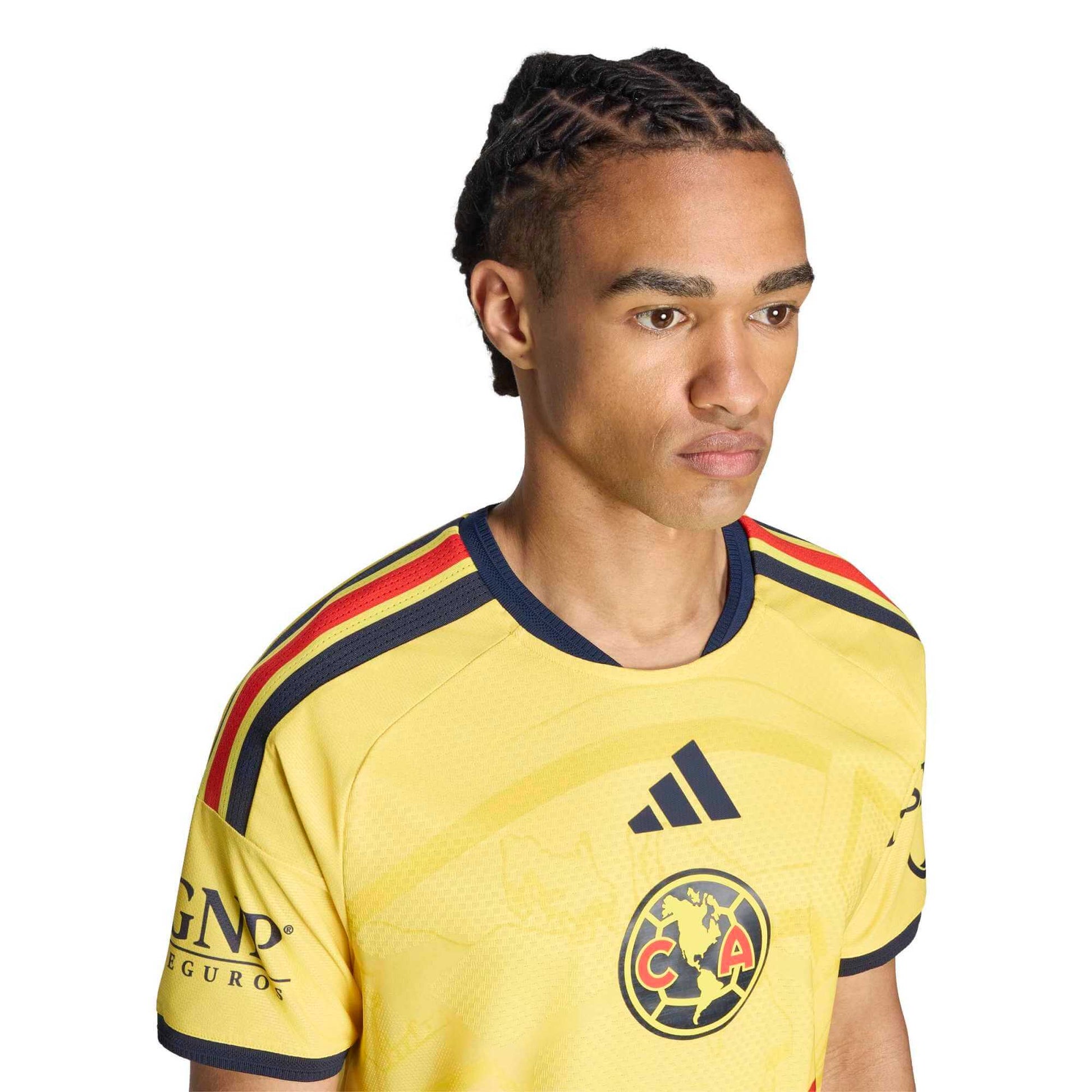 adidas 2026-27 Club America Men's Authentic Home Soccer Jersey (Detail 1)