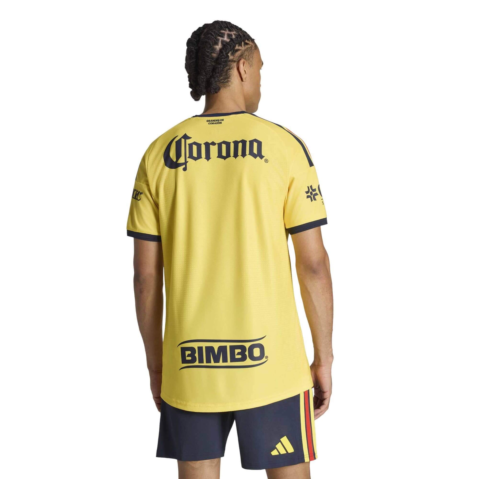 adidas 2026-27 Club America Men's Authentic Home Soccer Jersey (Model - Back)