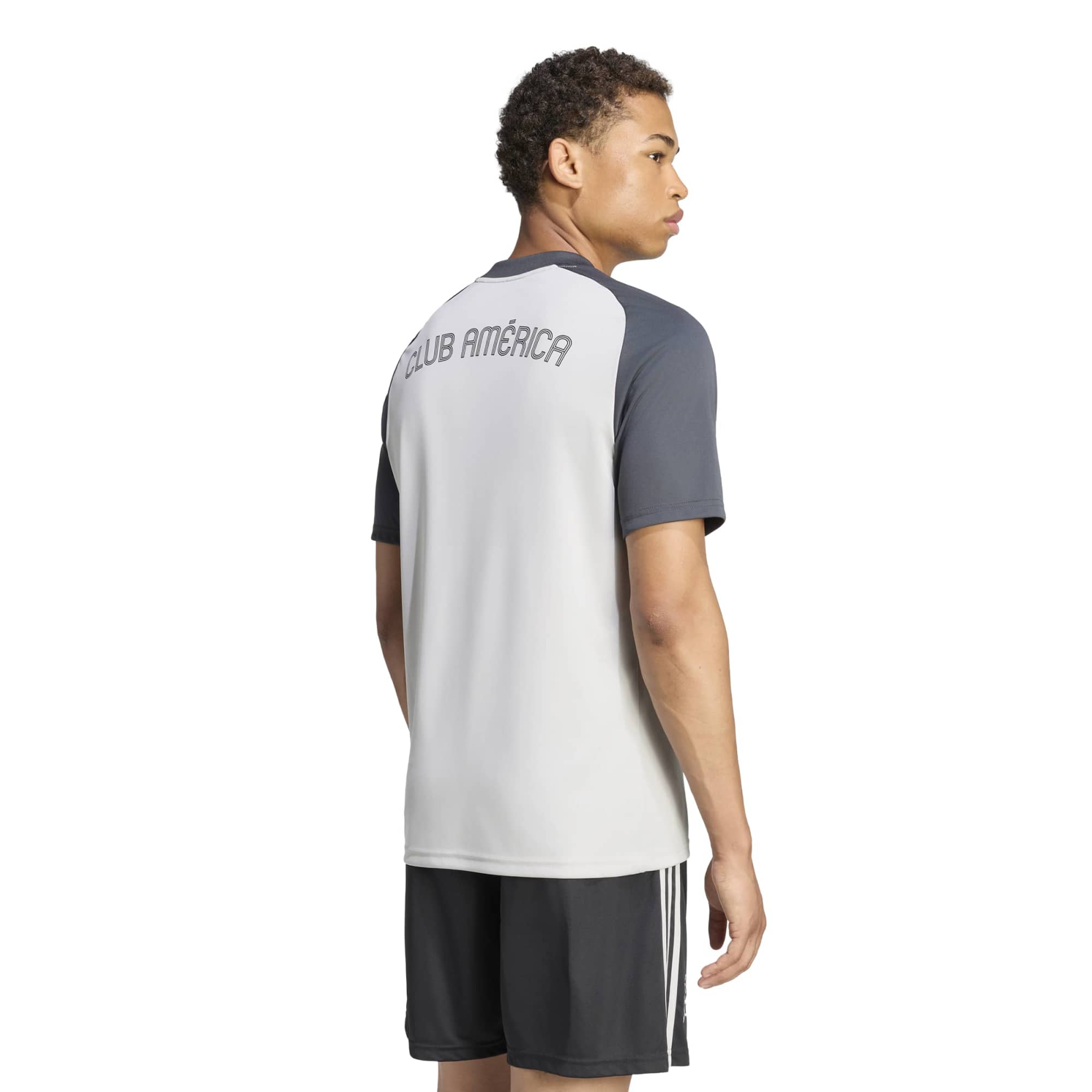 adidas 2026-27 Club America Men's Away Pre-Match Soccer Jersey (Model -Back)