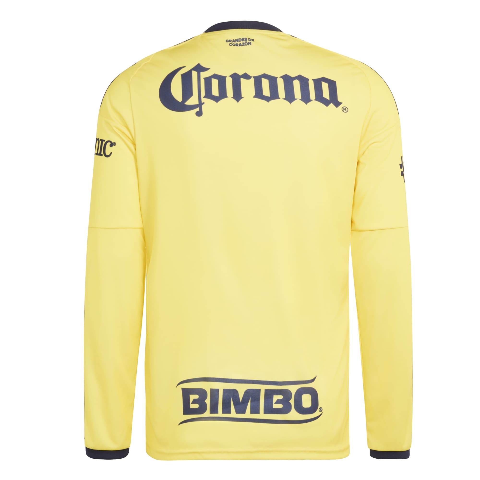 adidas 2026-27 Club America Men's Stadium Home Long-Sleeve Soccer Jersey (Back)