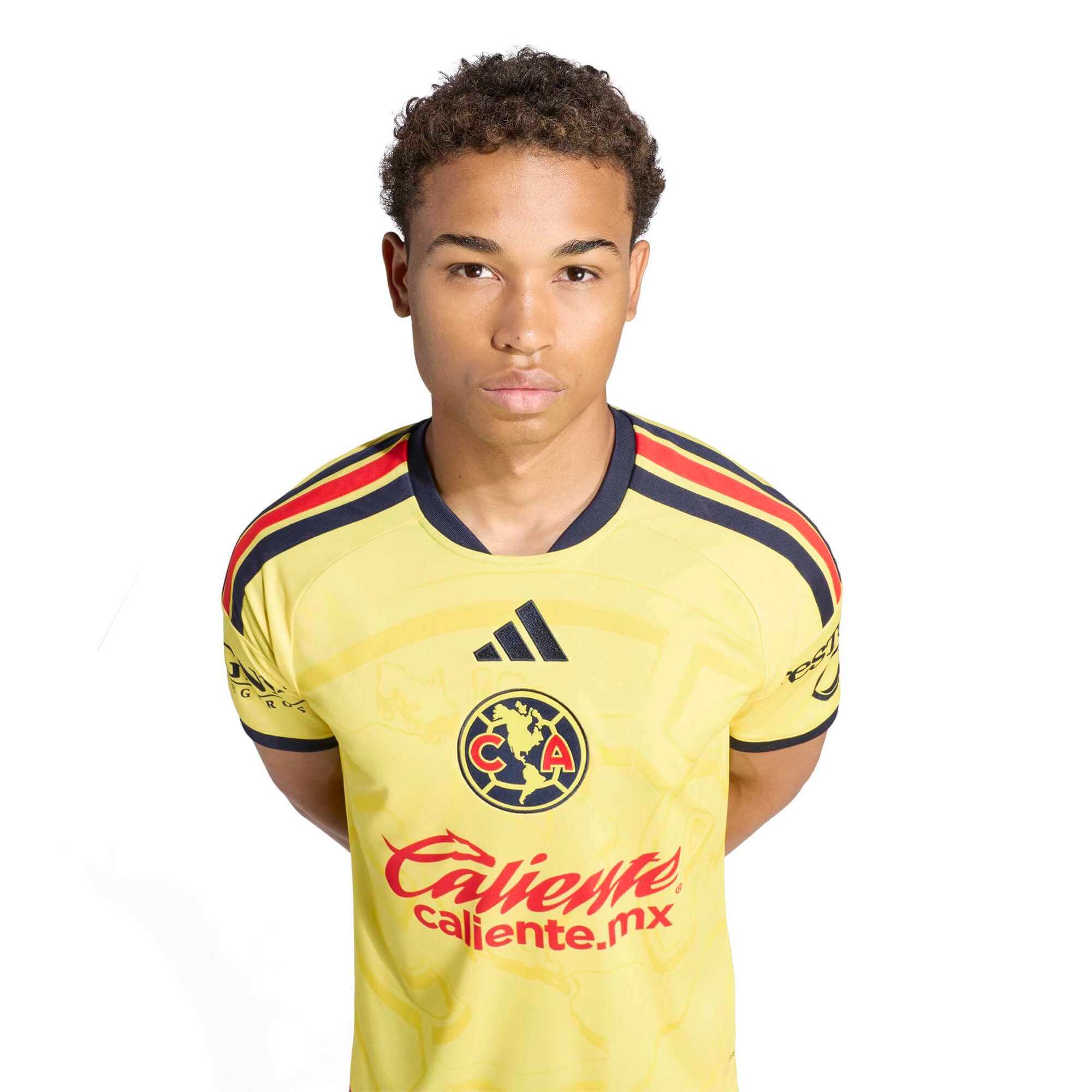 adidas 2026-27 Club America Men's Stadium Home Soccer Jersey (Detail 1)