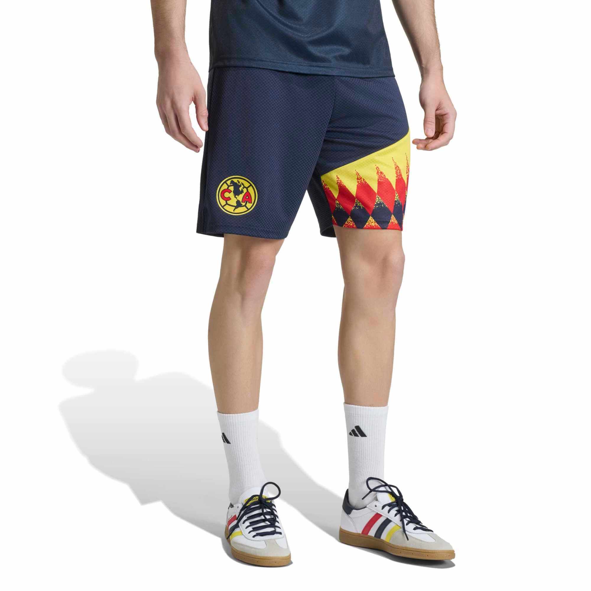 adidas 2026-27 Club America Men's Stadium Shorts (Model - Front)