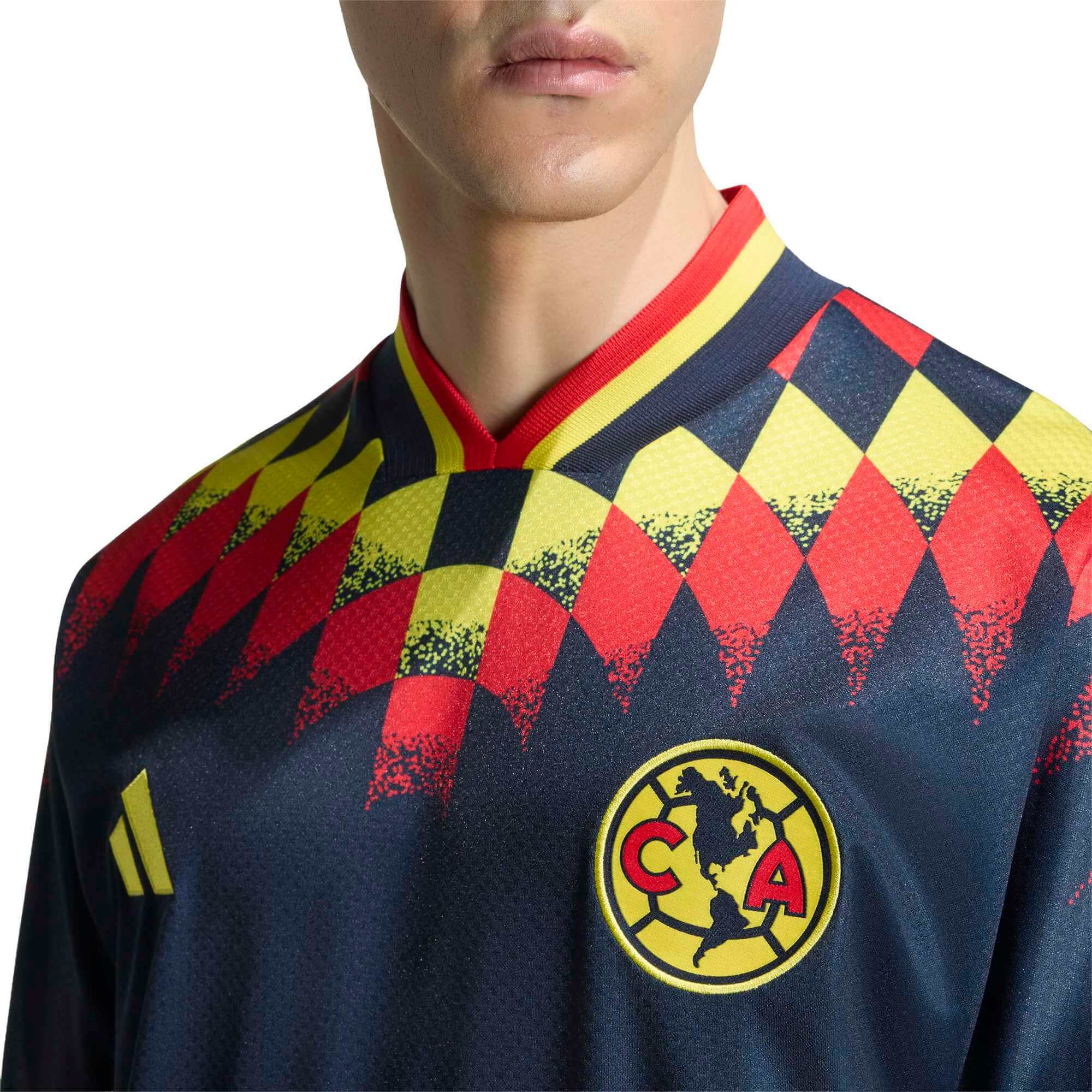 adidas 2026-27 Club America Men's Stadium Soccer Jersey (Detail 2)