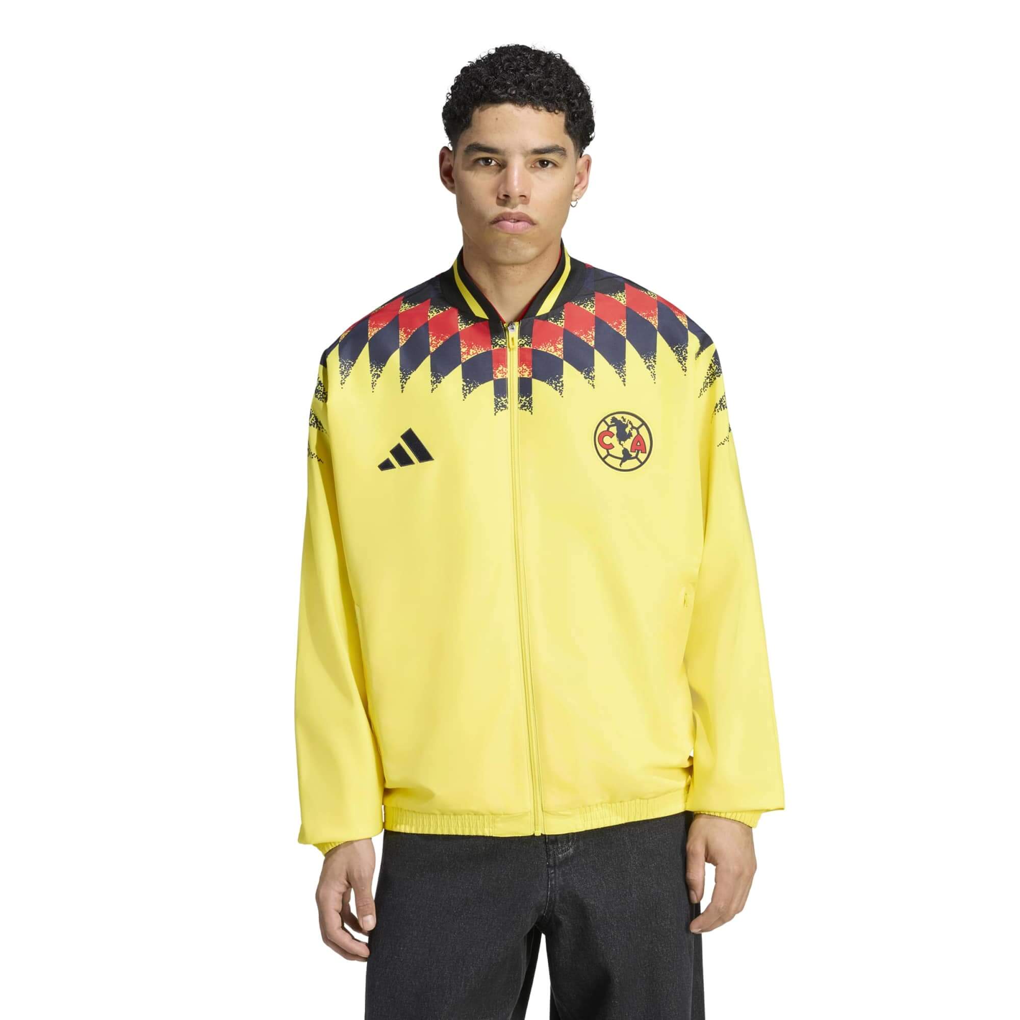 adidas 2026-27 Club America Men's Stadium Track Top (Model - Front)