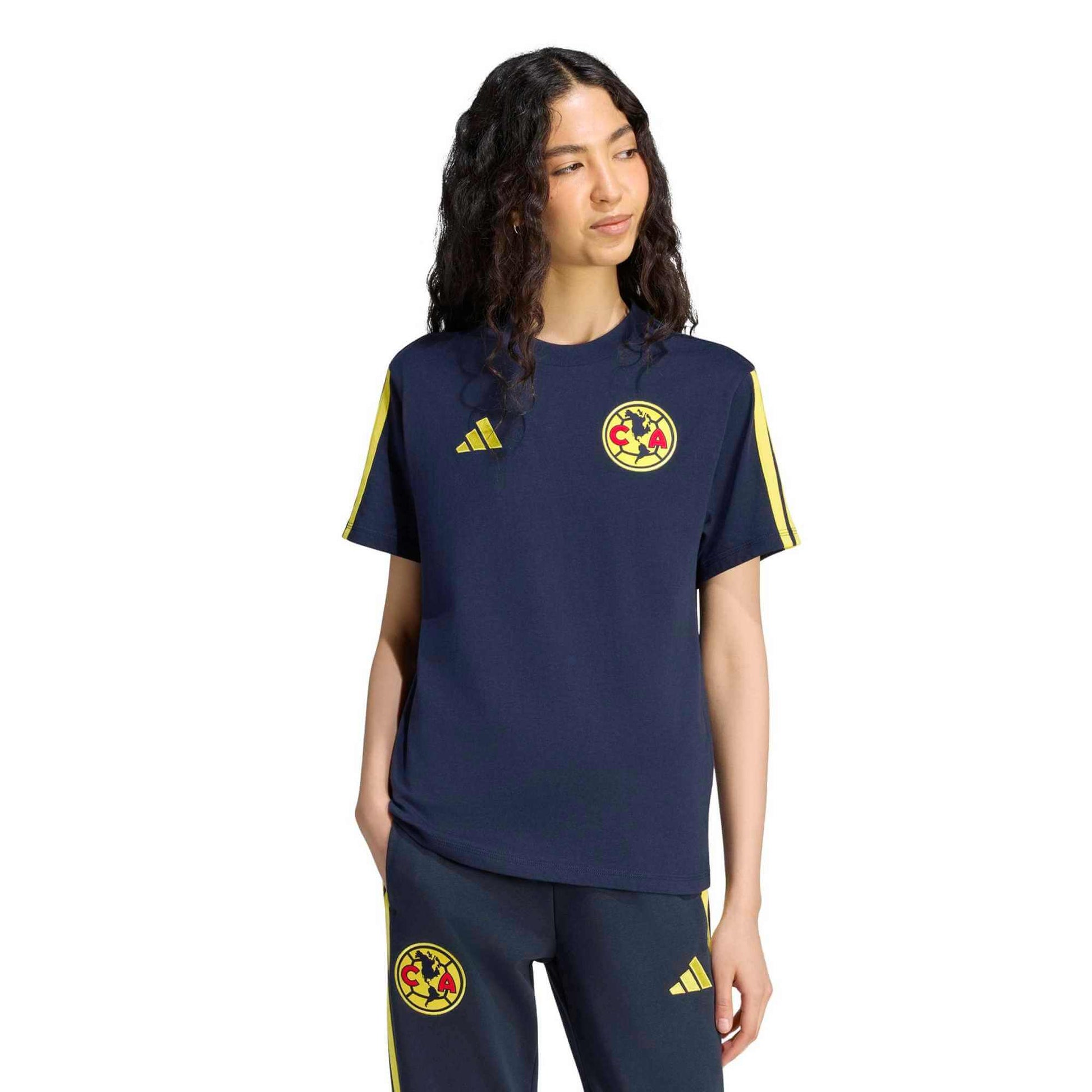 adidas 2026-27 Club America Women's DNA Tee (Model - Front)