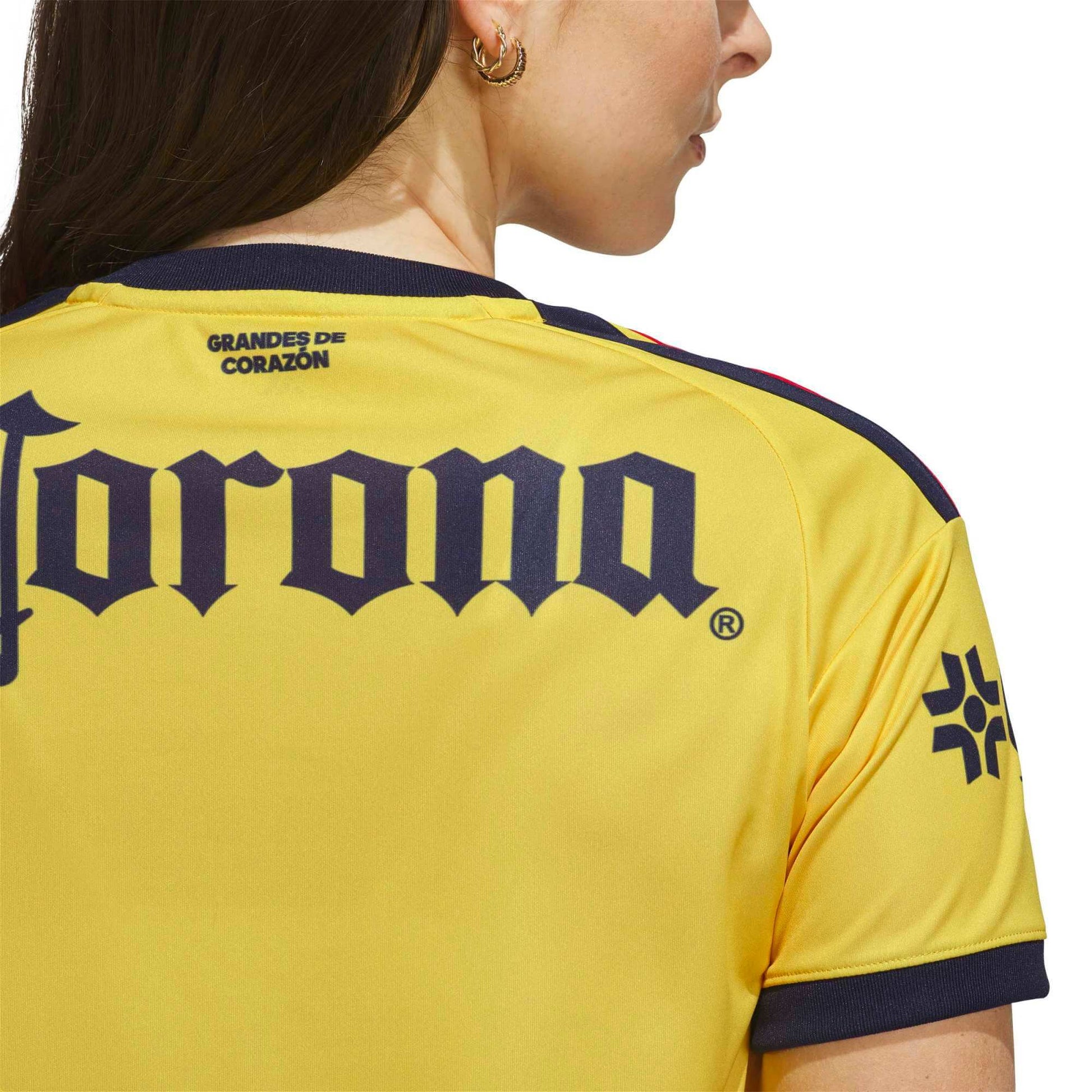 adidas 2026-27 Club America Women's Stadium Home Soccer Jersey (Detail 2)
