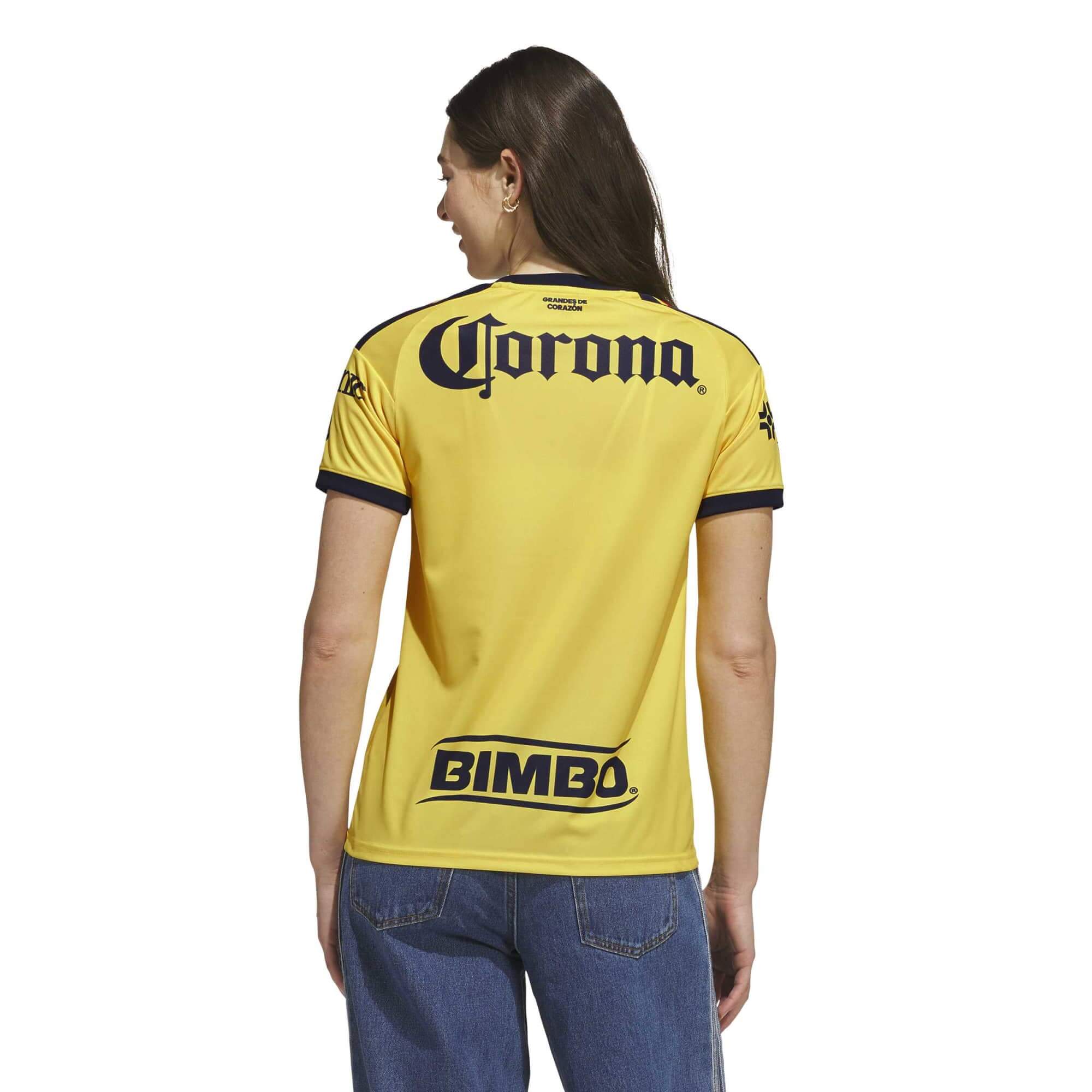 adidas 2026-27 Club America Women's Stadium Home Soccer Jersey (Model - Back)