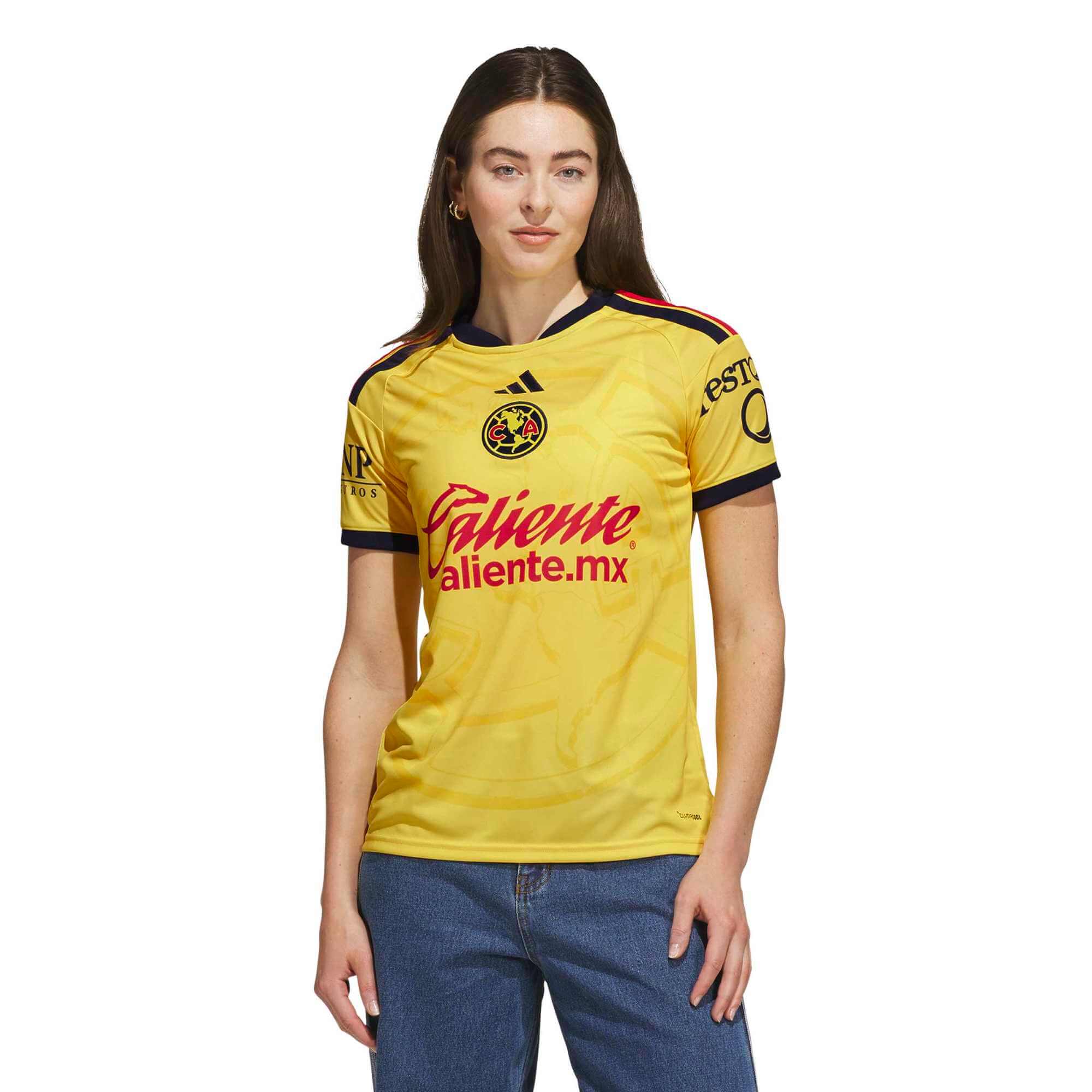 adidas 2026-27 Club America Women's Stadium Home Soccer Jersey (Model - Front)