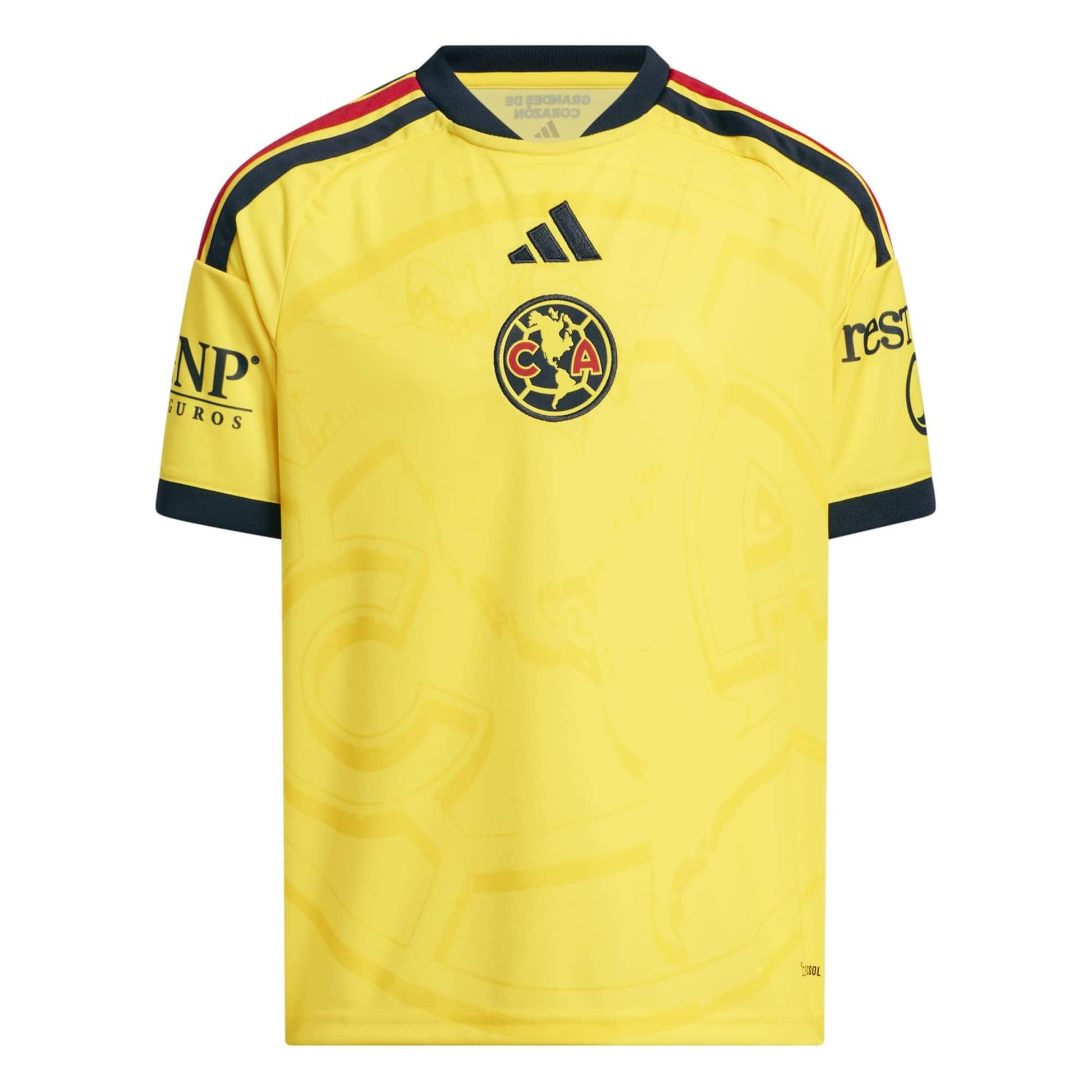 adidas 2026-27 Club America Youth Stadium Home Soccer Jersey (Front)