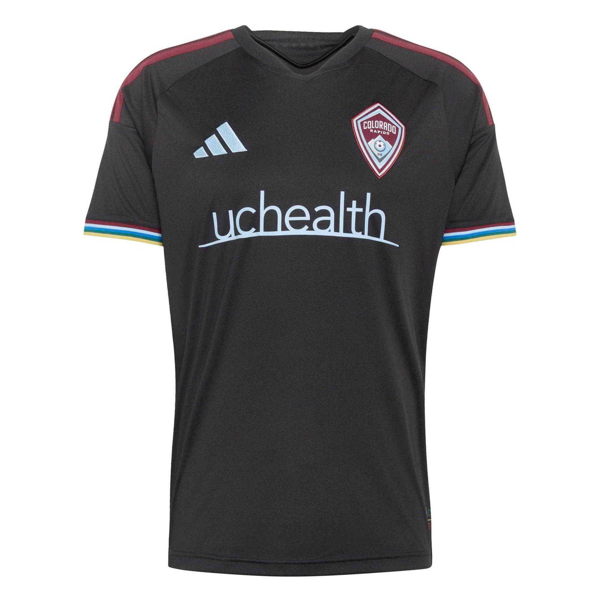adidas 2026-27 Colorado Rapids Men's Stadium Home Soccer Jersey (Front)