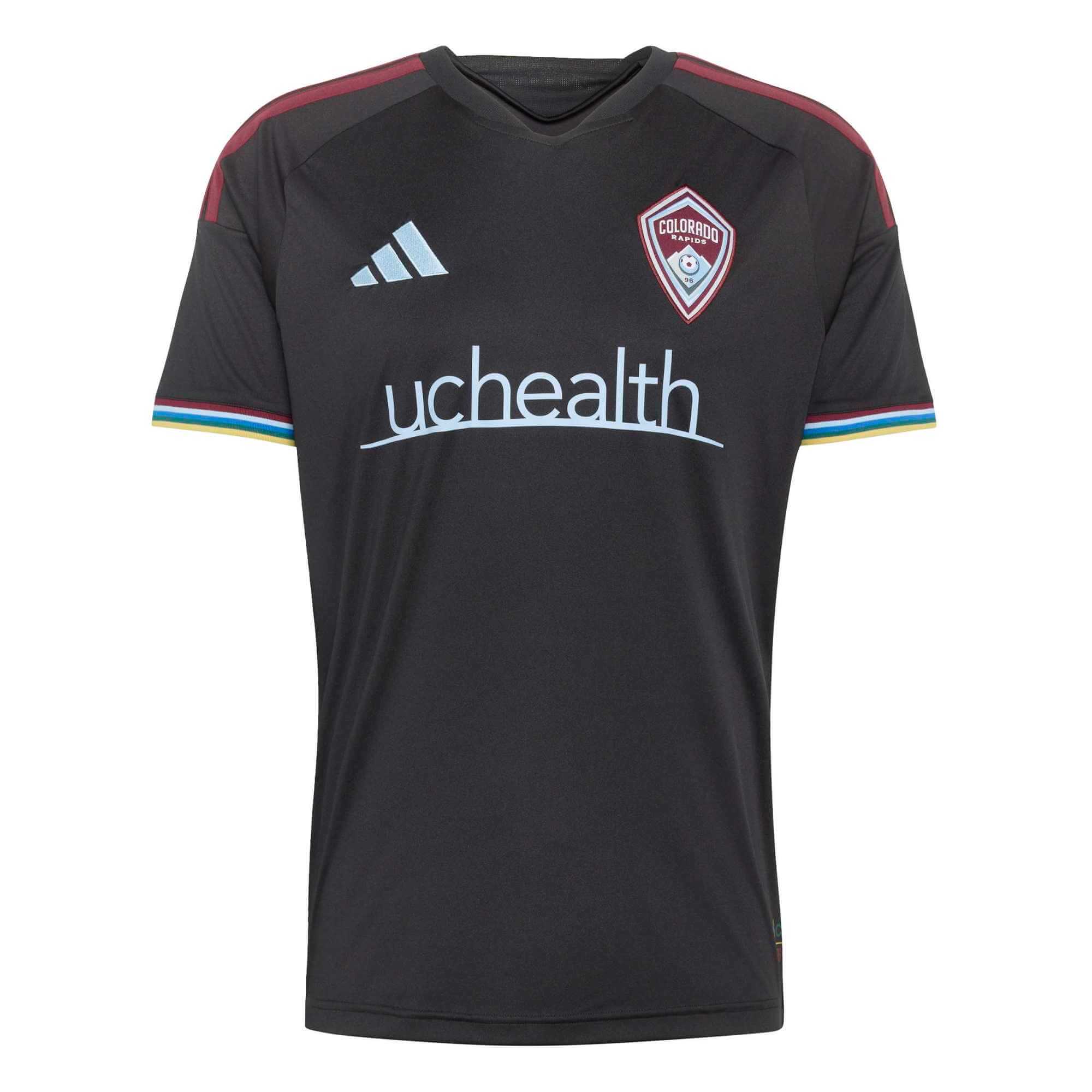 adidas 2026-27 Colorado Rapids Men's Stadium Home Soccer Jersey (Front)