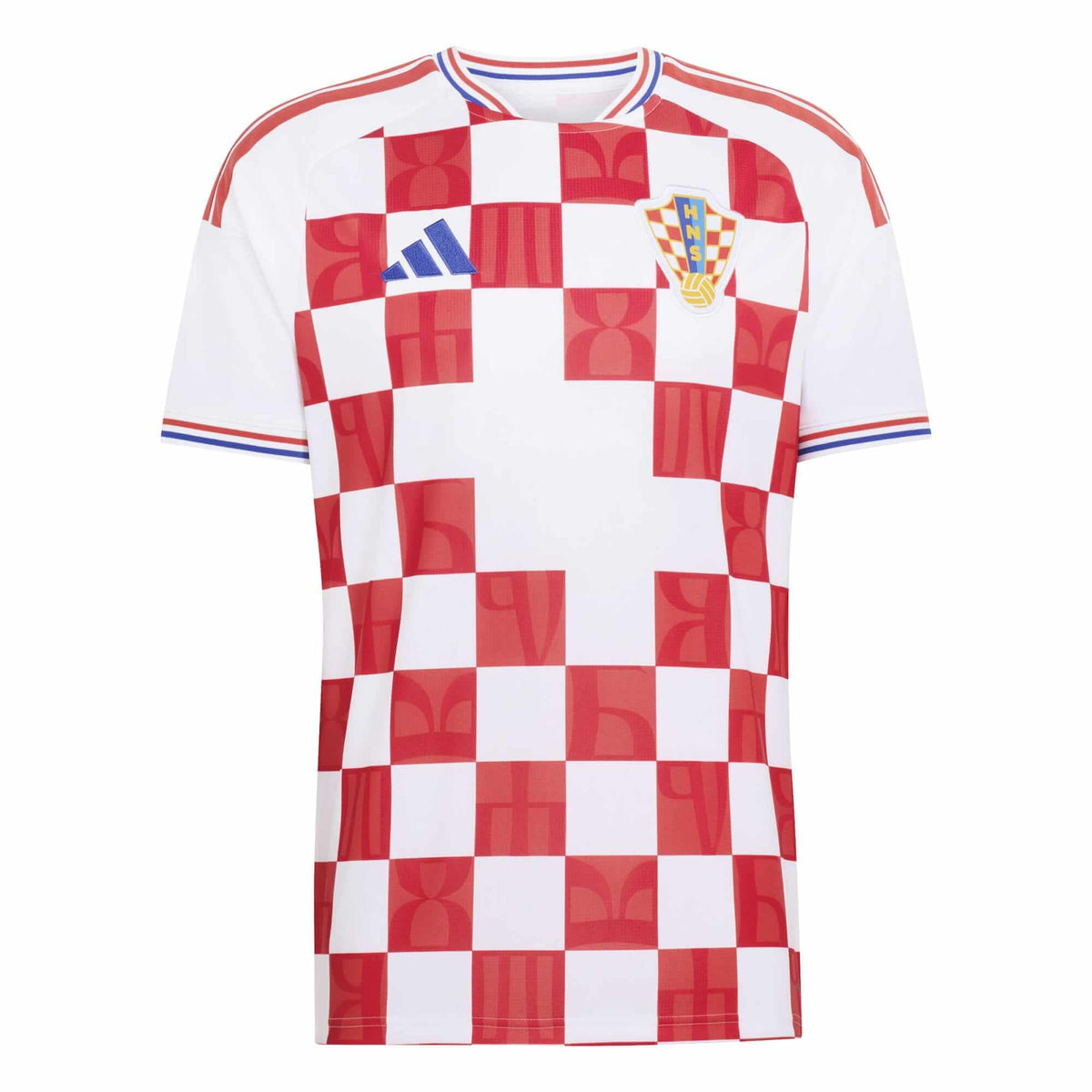 adidas 2026-27 Croatia Men's Stadium Home Soccer Jersey (Front)