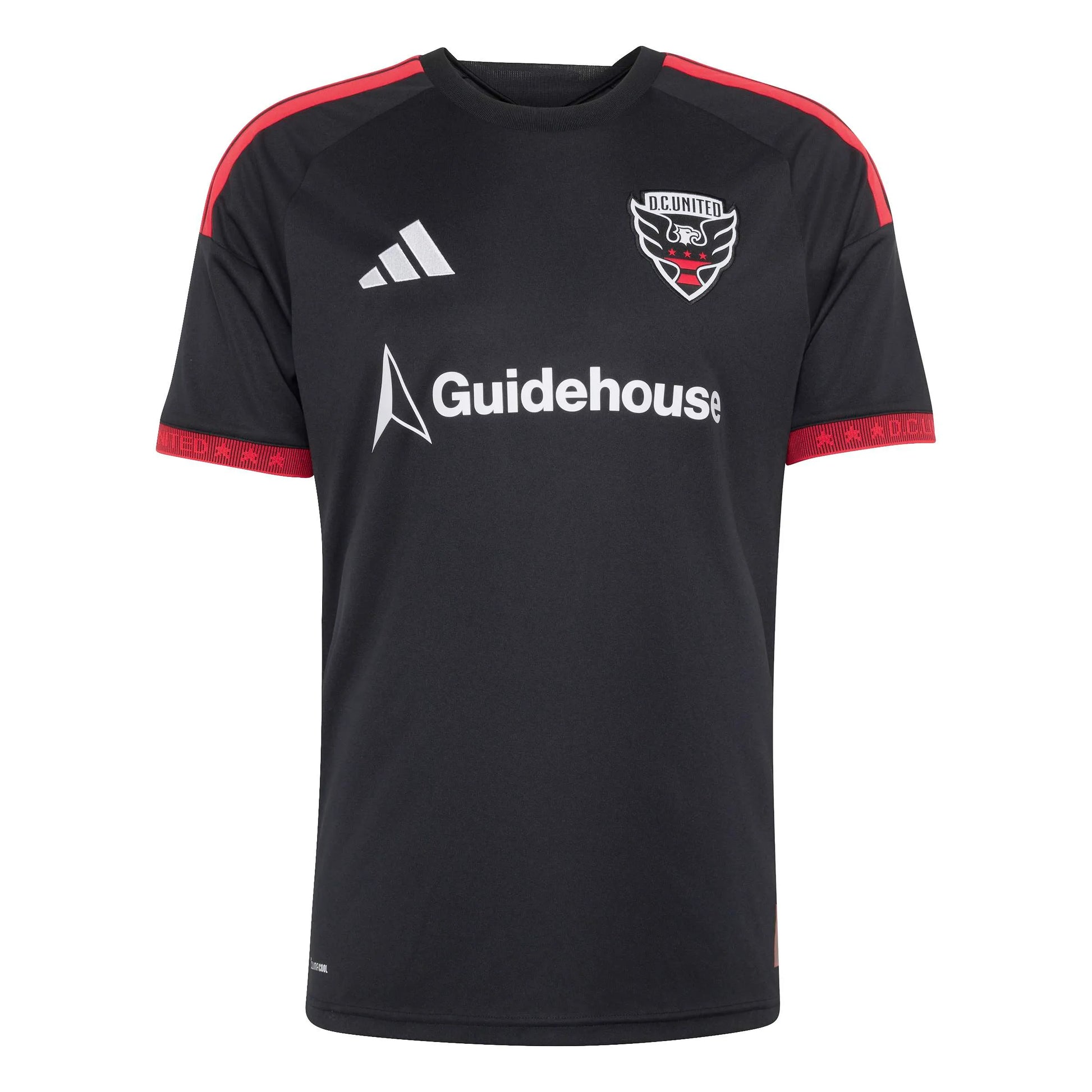 adidas 2026-27 DC United Men's Stadium Home Soccer Jersey (Front)