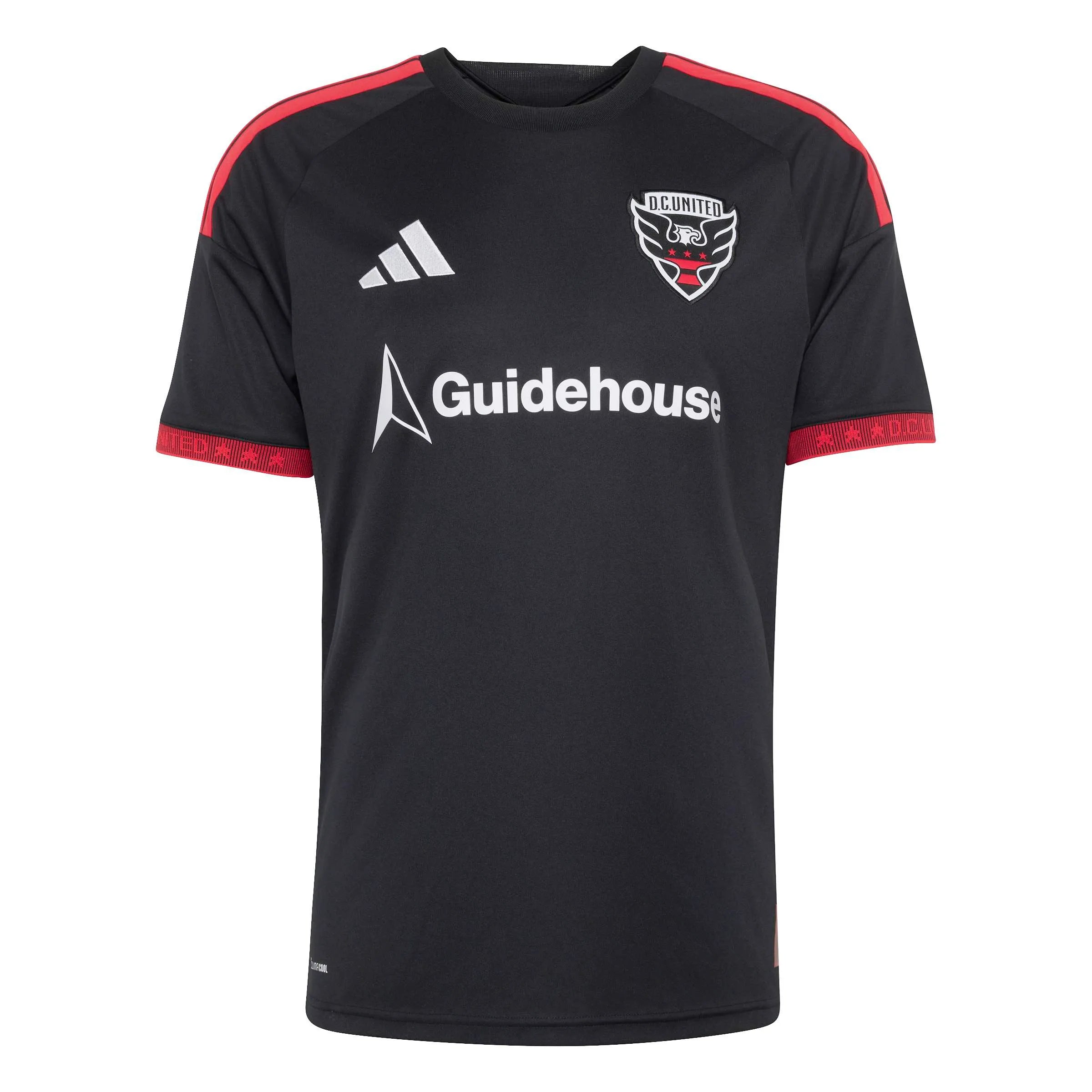 adidas 2026-27 DC United Men's Stadium Home Soccer Jersey (Front)