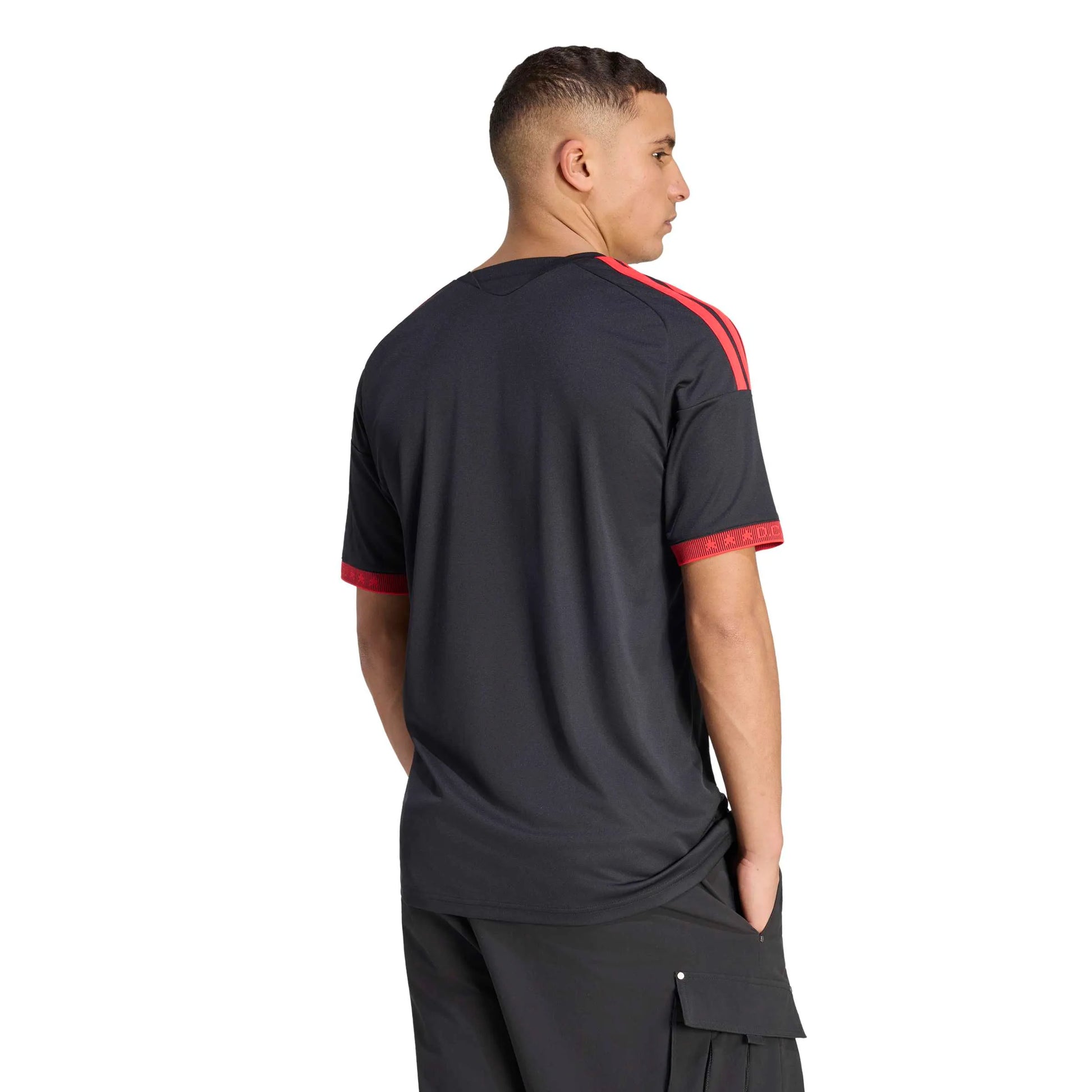 adidas 2026-27 DC United Men's Stadium Home Soccer Jersey (Model - Back)