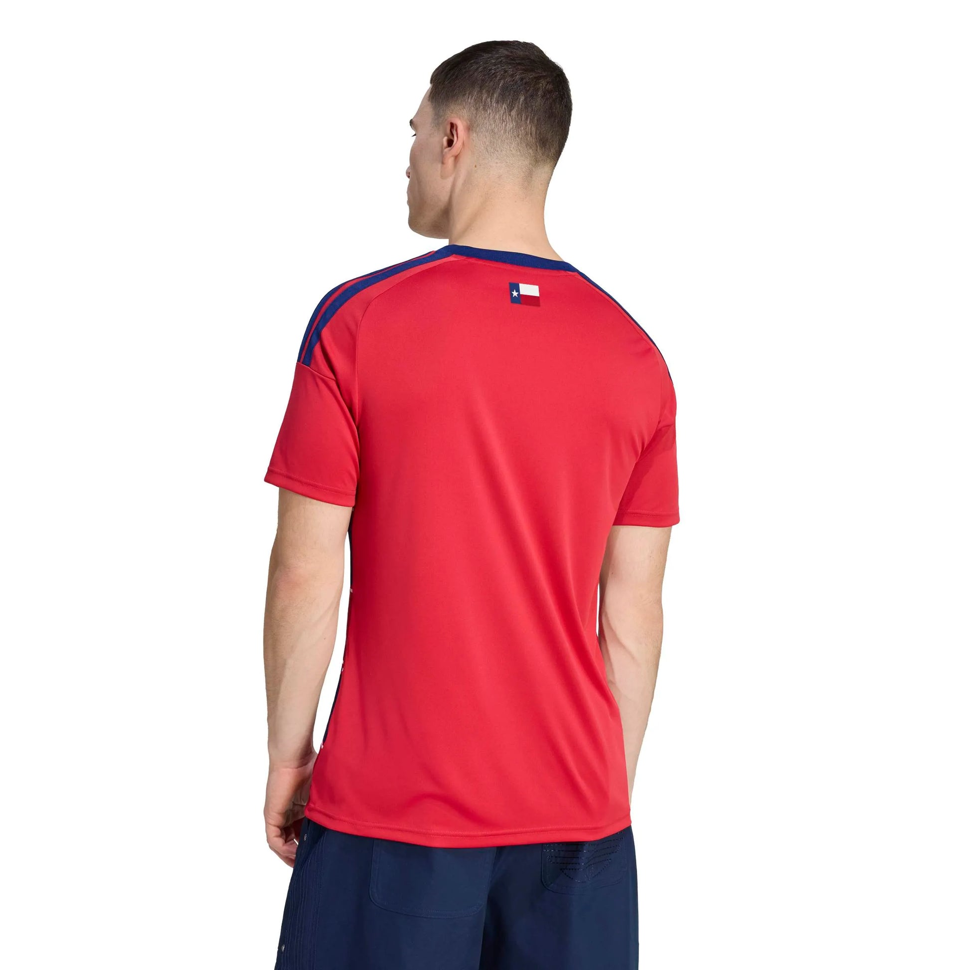 adidas 2026-27 FC Dallas Men's Stadium Home Soccer Jersey (Model - Back)