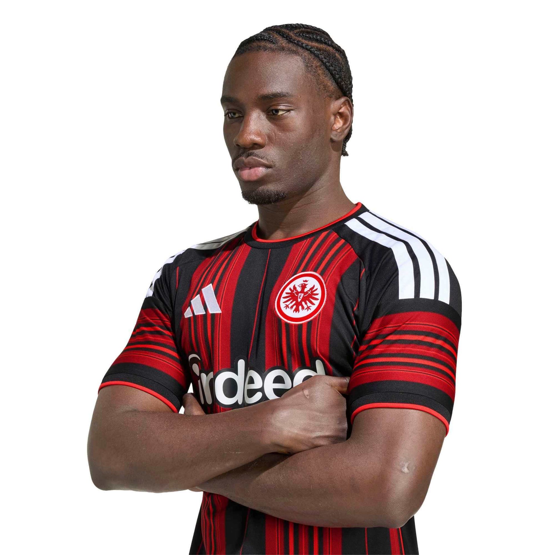 adidas 2026-27 Frankfurt Men's Stadium Home Soccer Jersey (Detail 1)